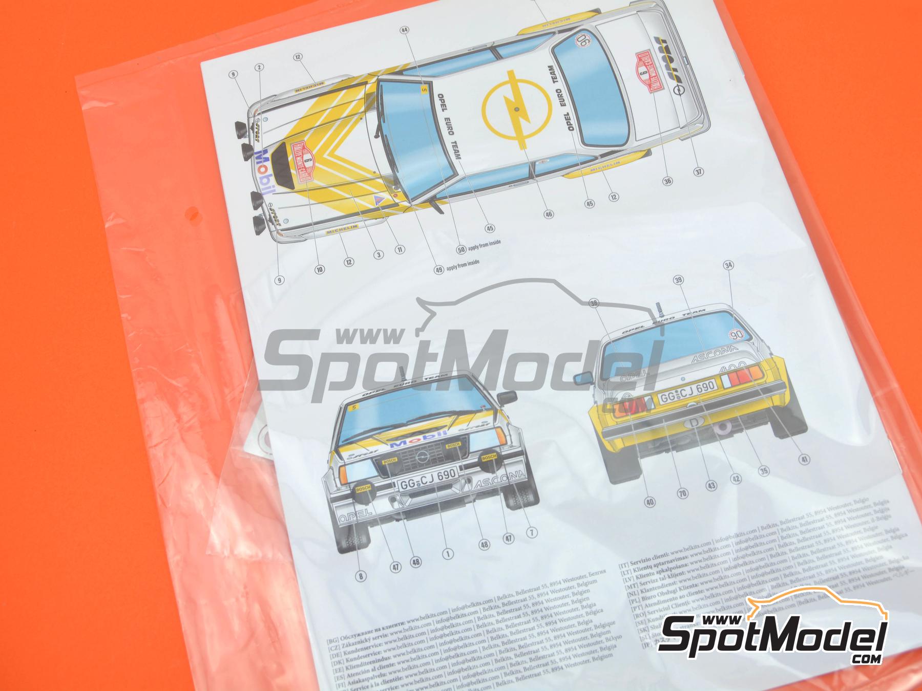 Polistil 1:40 – Opel Ascona 400 Ricambi, Miniature Diecast (modèle D'occasion)