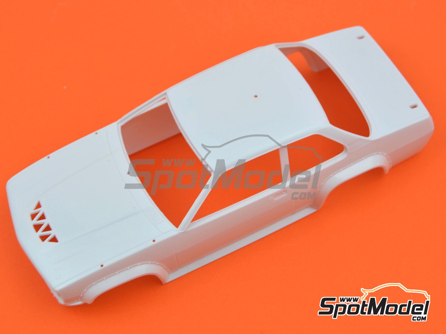 Image 17: Opel Ascona 400 Rothmans Opel Rally Team sponsored by Mobil - Monte Carlo Rally - Rallye Automobile de Monte-Carlo 1982 | Car scale model kit in 1/24 scale manufactured by Belkits (ref.&nbsp;BEL020, also 4545782089295 and BEL-020)