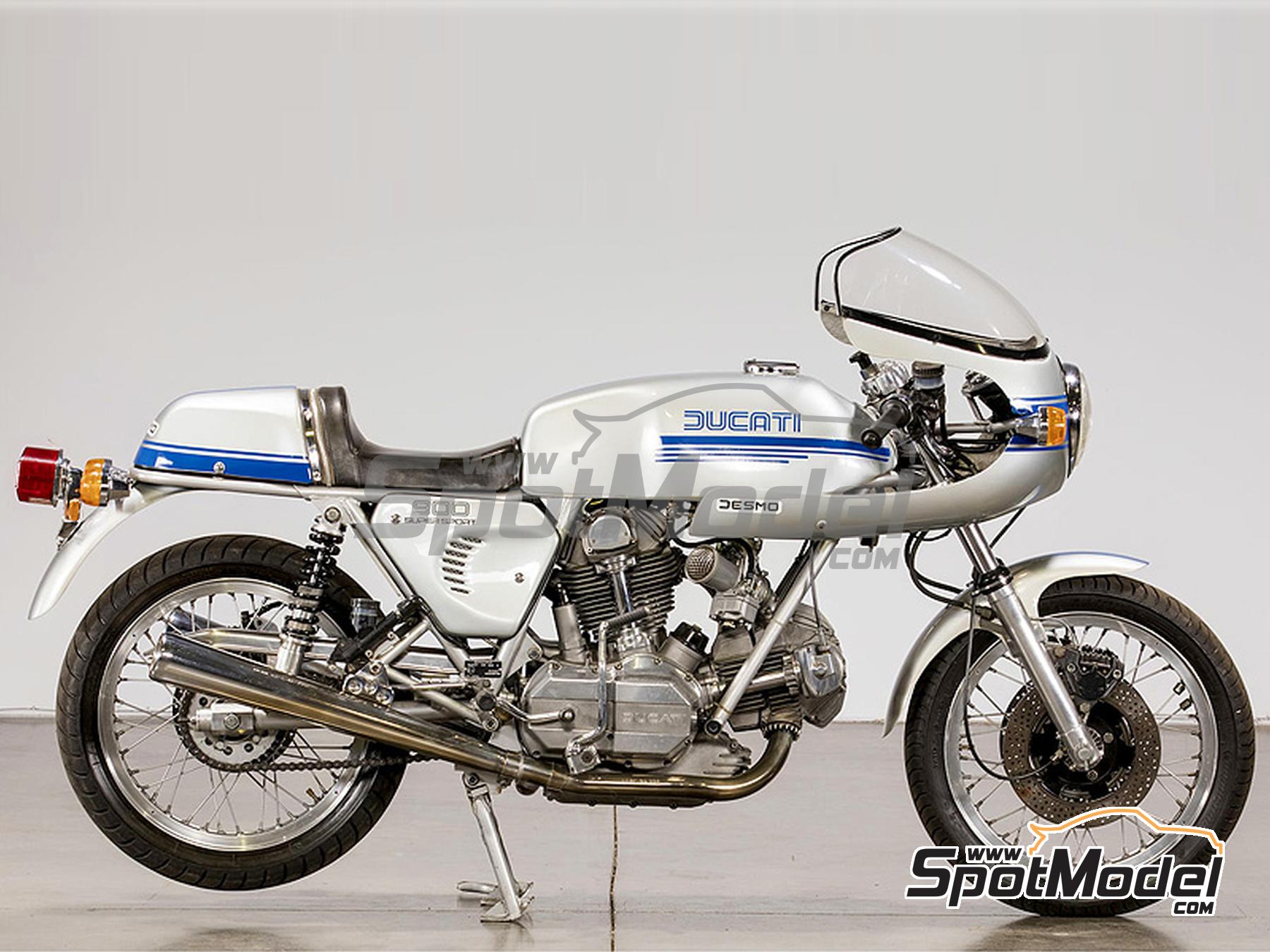 Image 5: Ducati 900SS -  1978 | Decoración en escala 1/12 fabricado por Blue Stuff (ref. 12-027)