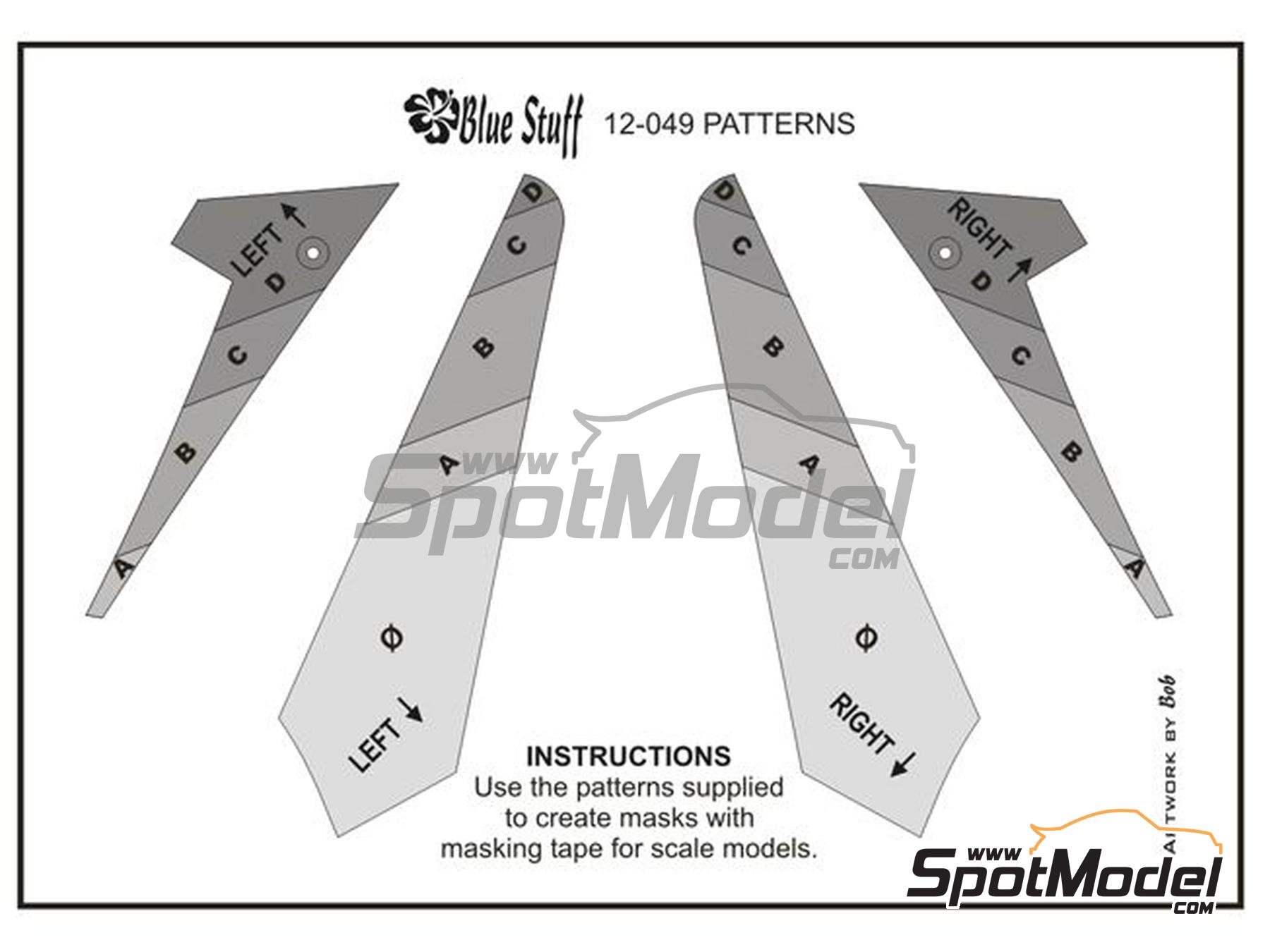 Image 9: Ducati 888 sponsored by Grottini - Superbike World Championship 1991 | Marking / livery in 1/12 scale manufactured by Blue Stuff (ref. 12-049)