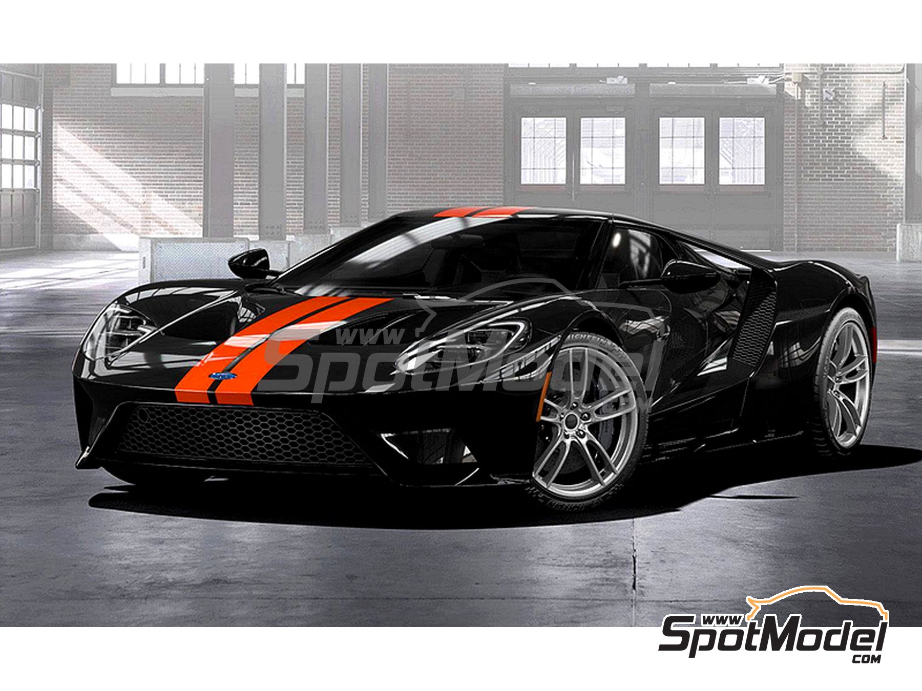Image 5: Ford GT | Decoración en escala 1/24 fabricado por Blue Stuff (ref. 24-015)