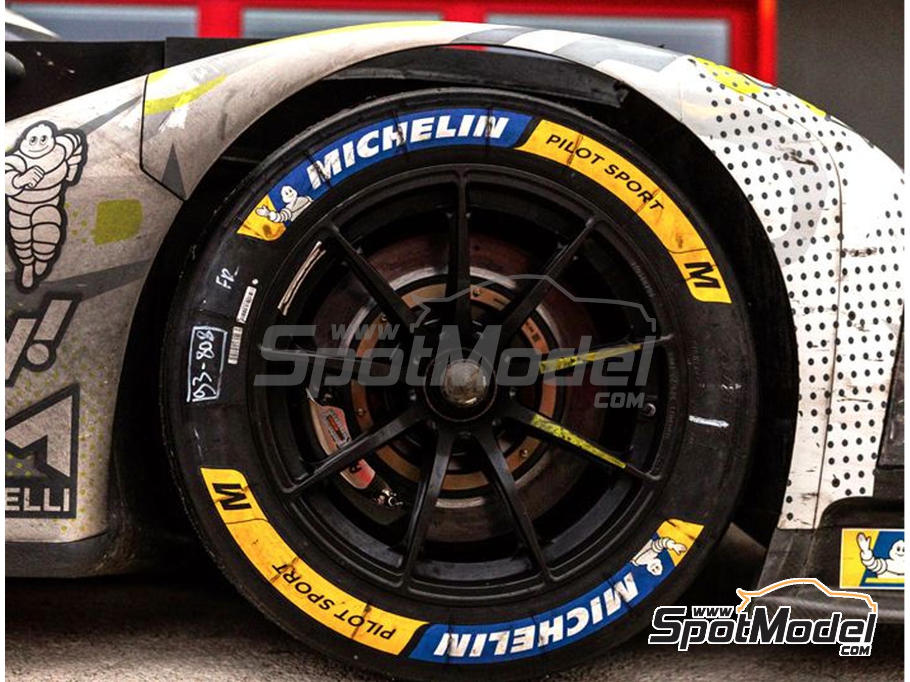 Image 5: Michelin WEC / Le Mans -  2024 | Logotypes in 1/24 scale manufactured by Blue Stuff (ref. 24-023)