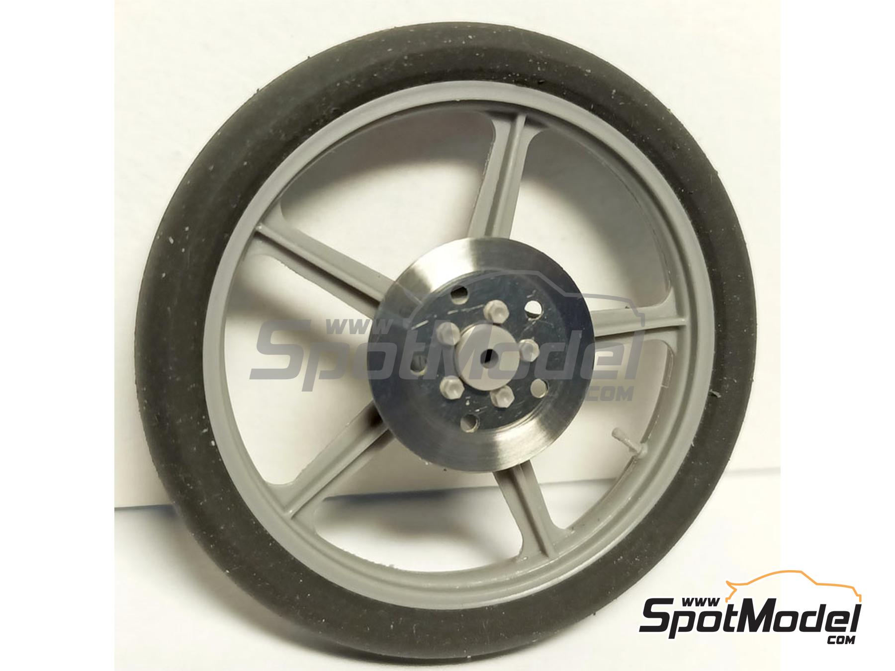 Image 6: Garelli 125cc patrocinado por Kodak - Campeonato del Mundo de Motociclismo 1987 | Maqueta de moto en escala 1/12 fabricado por Brach Model (ref. BM-VR14)