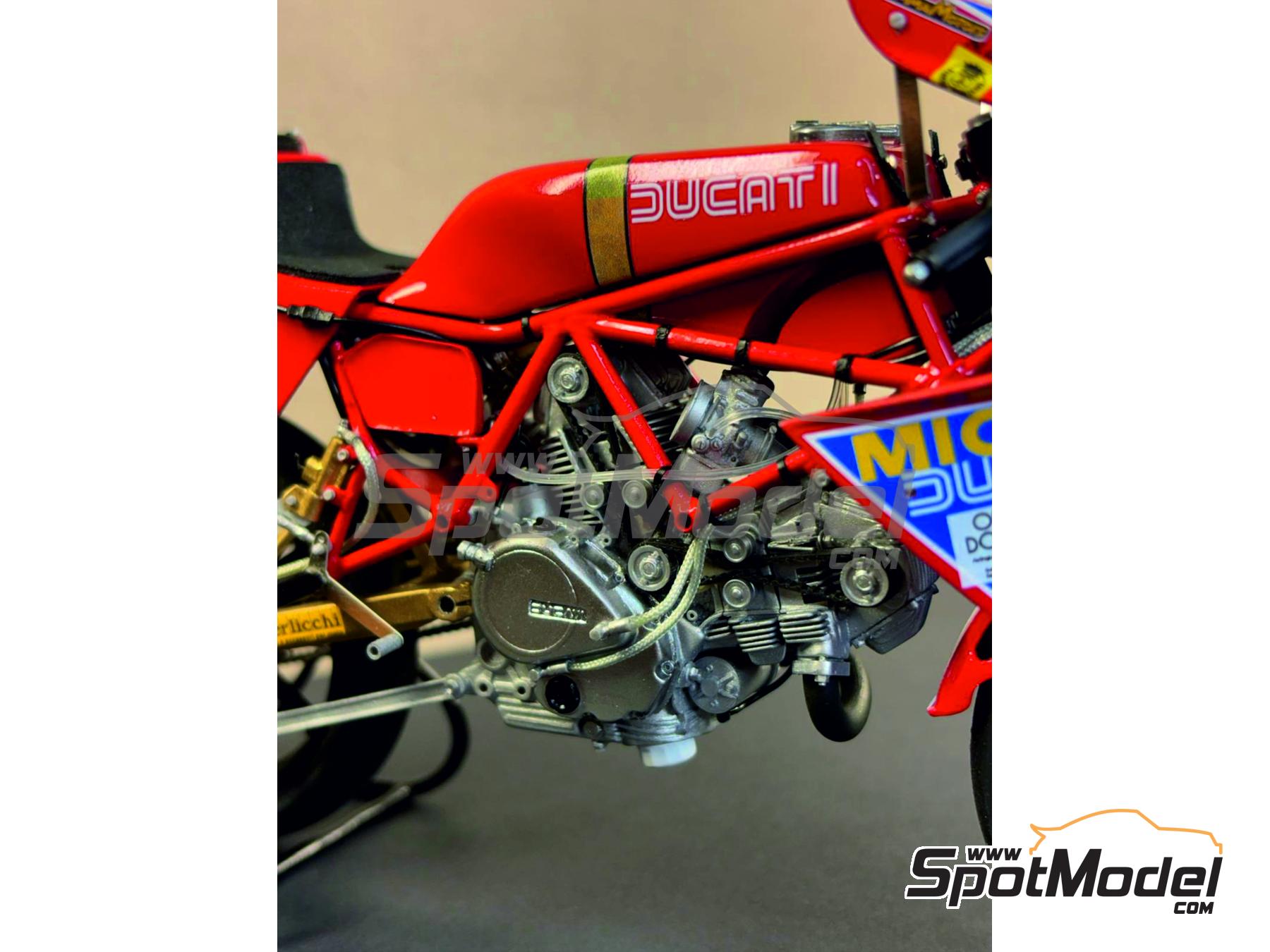 Brach Model BM-VR17: Motorbike scale model kit 1/12 scale - Ducati TT1 ...
