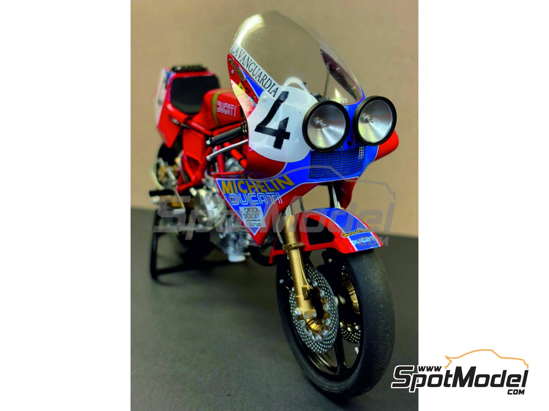 Brach Model BM-VR17: Motorbike scale model kit 1/12 scale - Ducati TT1 ...