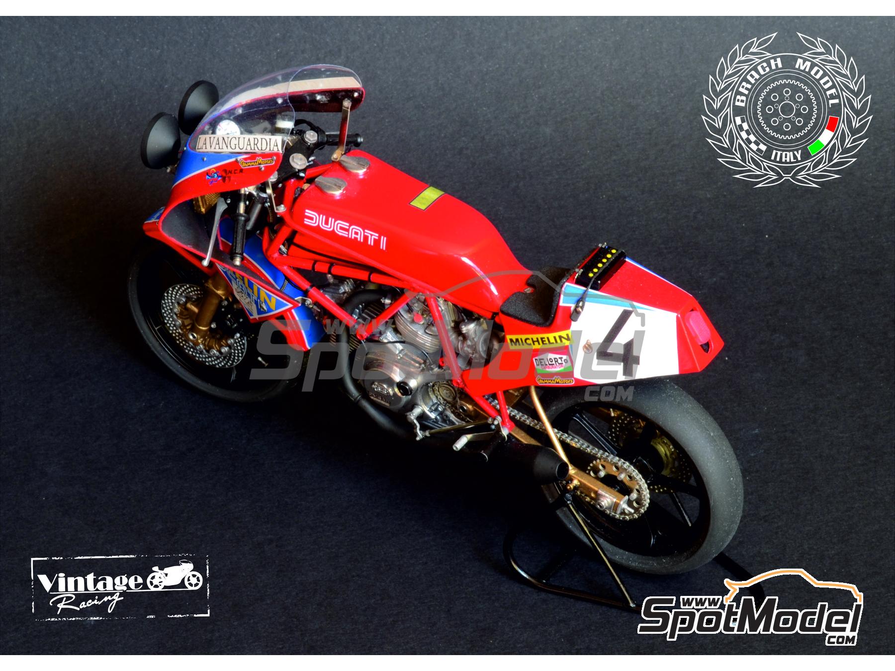 Brach Model BM-VR17: Motorbike scale model kit 1/12 scale - Ducati TT1 ...