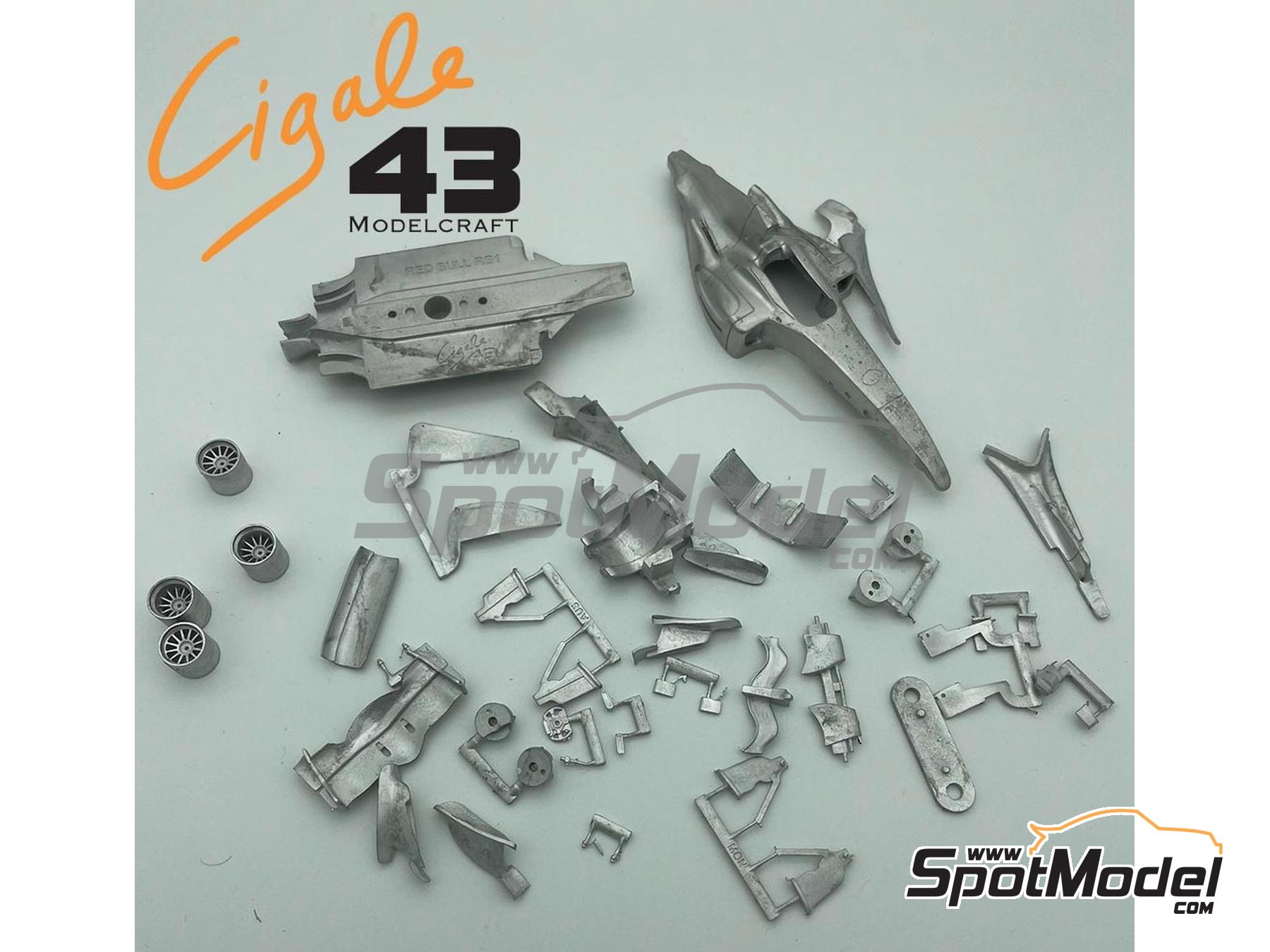 Image 6: RB Cosworth RB1 RB Racing Team sponsored by RB - Australian Formula 1 Grand Prix 2005 | Car scale model kit in 1/43 scale manufactured by Cigale 43 Modelcraft (ref.&nbsp;CIGALE-CFK012, also CFK012)