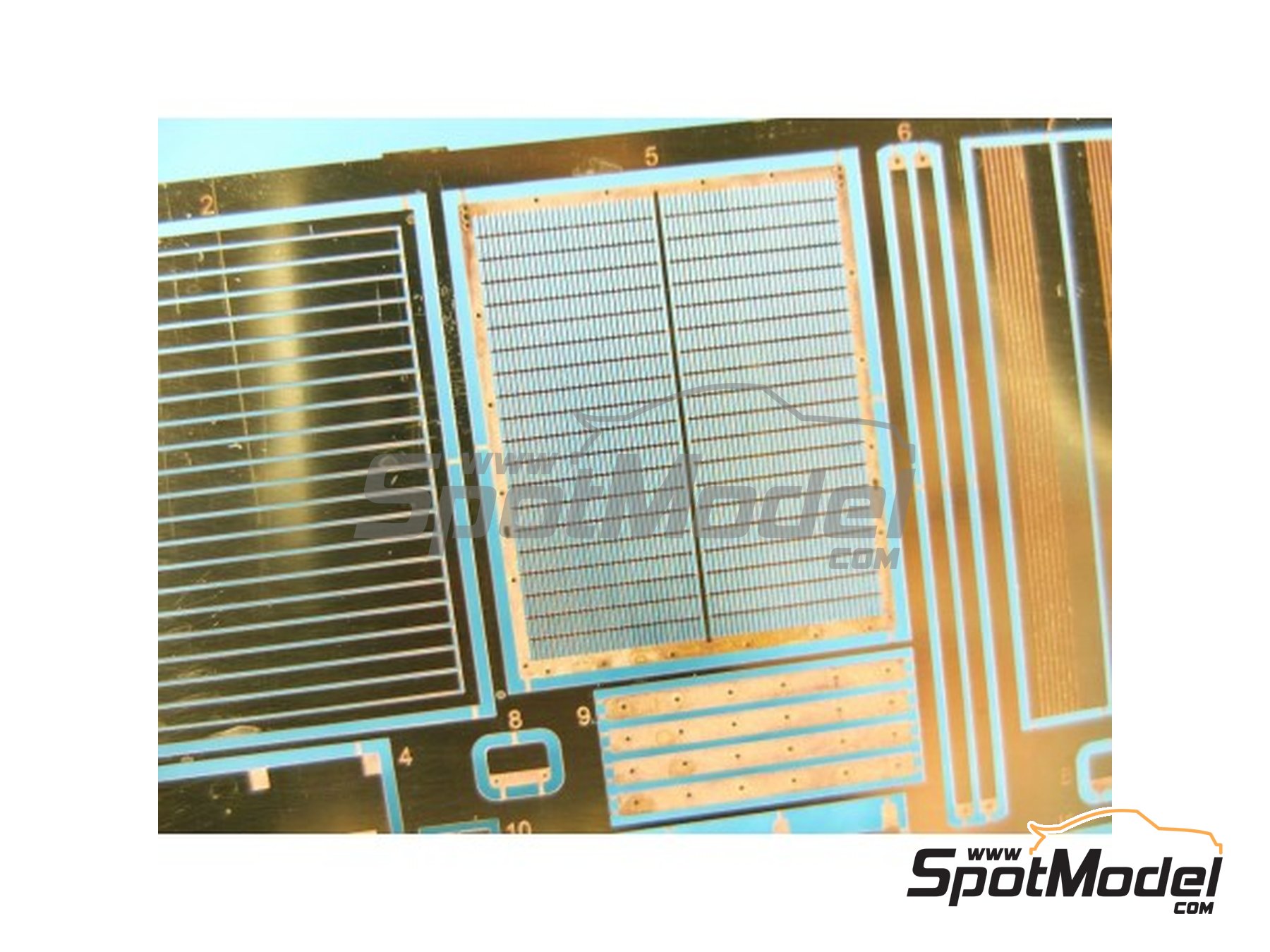 Image 7: Kenworth K123/125 | Set de mejora y detallado en escala 1/24 fabricado por Czech Truck Model (ref. CTM037)