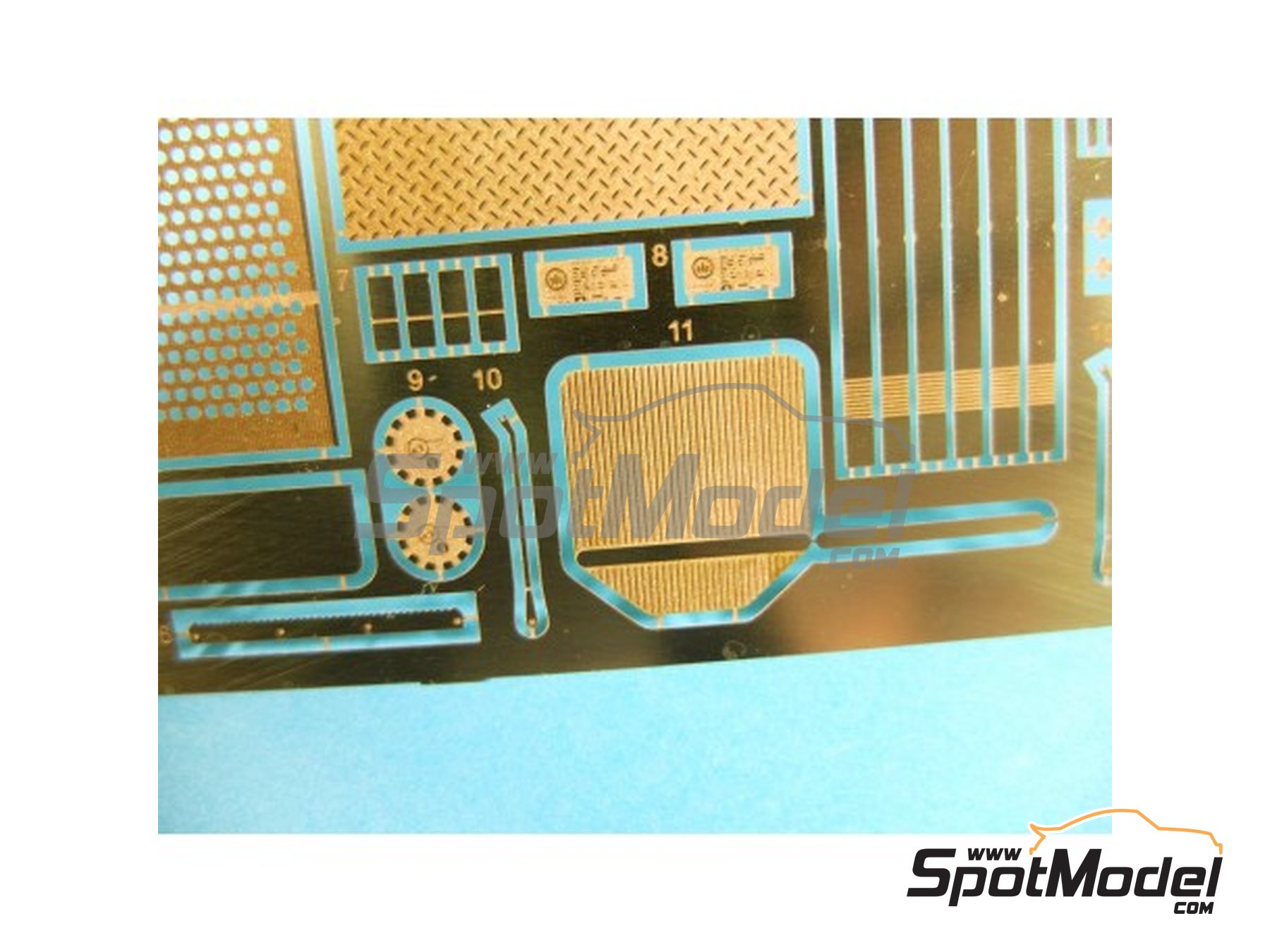 Image 8: Kenworth K123/125 | Set de mejora y detallado en escala 1/24 fabricado por Czech Truck Model (ref. CTM037)