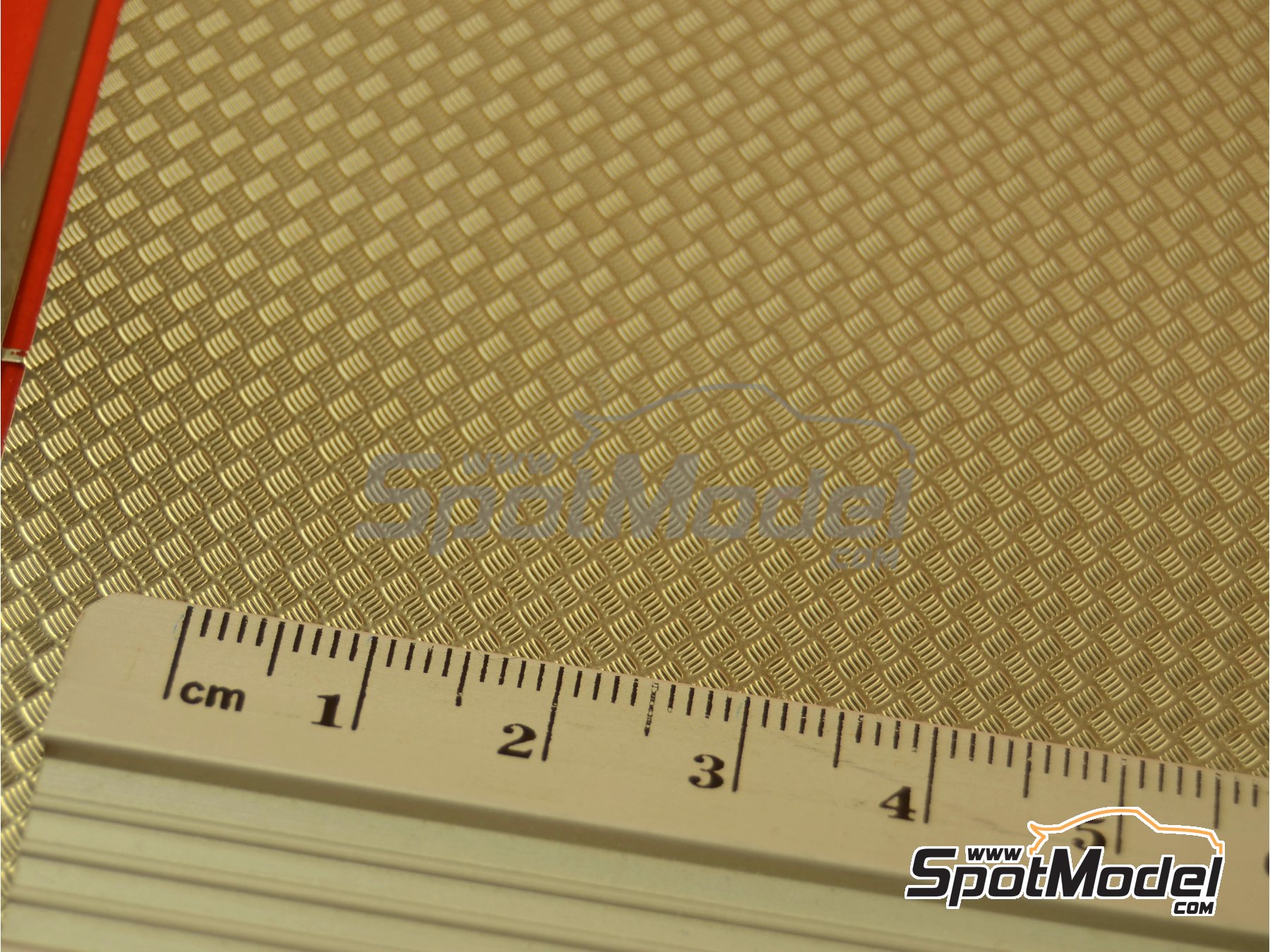 Image 3: Chapa anti deslizante | Chapa texturizada en escala&nbsp;1/24 fabricado por Czech Truck Model (ref.&nbsp;CTM24028)