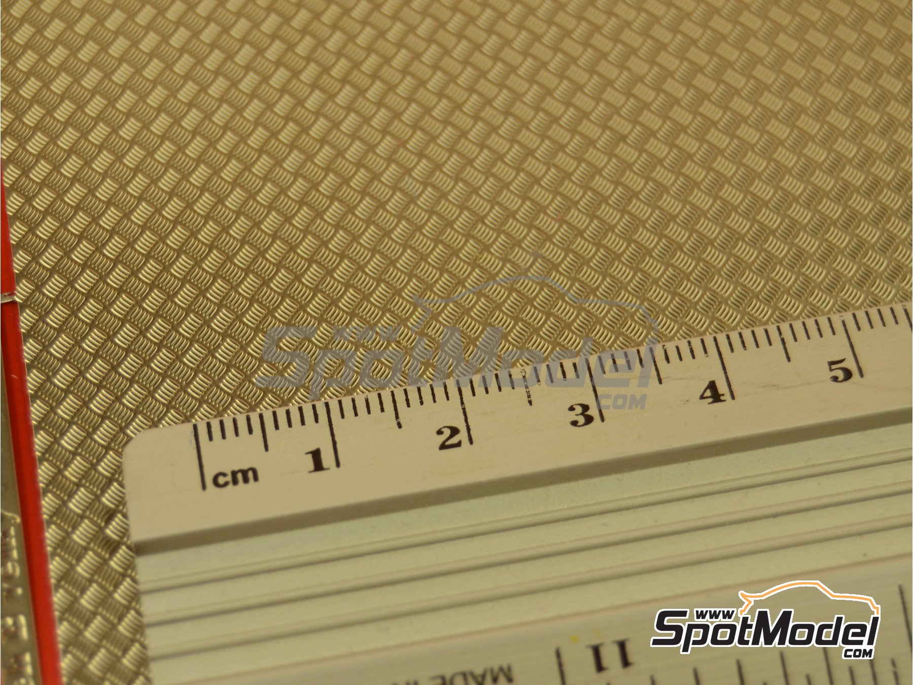 Image 4: Chapa anti deslizante | Chapa texturizada en escala&nbsp;1/24 fabricado por Czech Truck Model (ref.&nbsp;CTM24028)