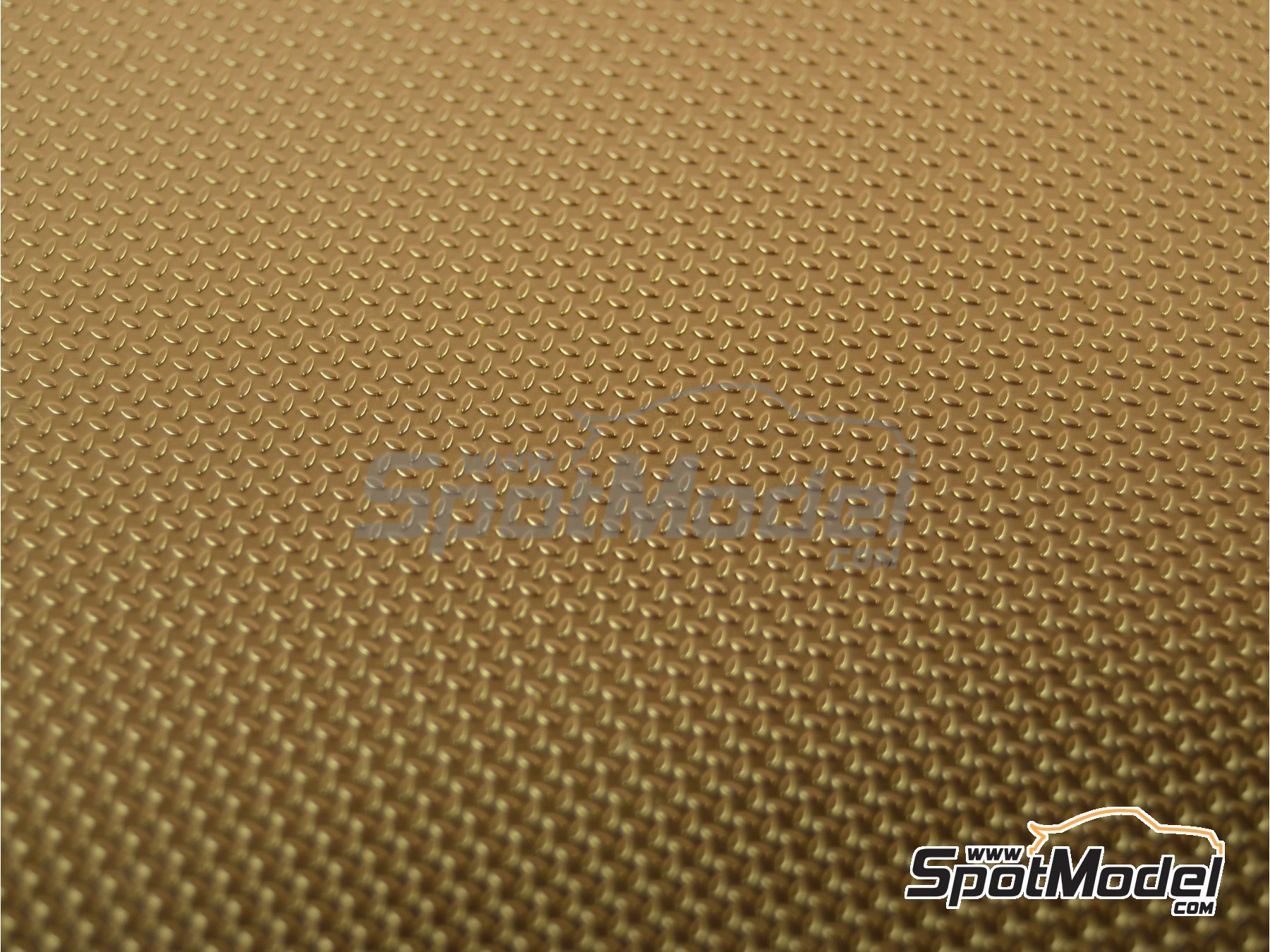 Image 1: Anti-slip plate | Engraved plate in 1/24 scale manufactured by Czech Truck Model (ref.&nbsp;CTM24030)