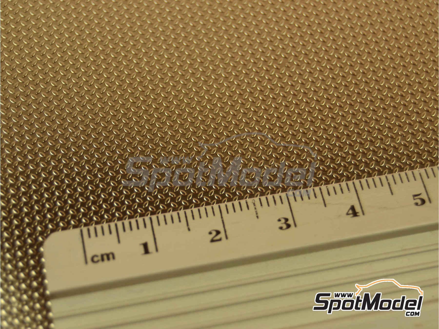 Image 3: Anti-slip plate | Engraved plate in 1/24 scale manufactured by Czech Truck Model (ref.&nbsp;CTM24030)