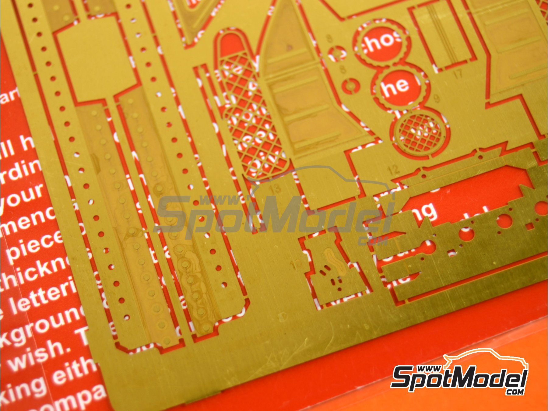 Image 2: Scania 4 series and R series | Detail up set in 1/24 scale manufactured by Czech Truck Model (ref.&nbsp;CTM24034)