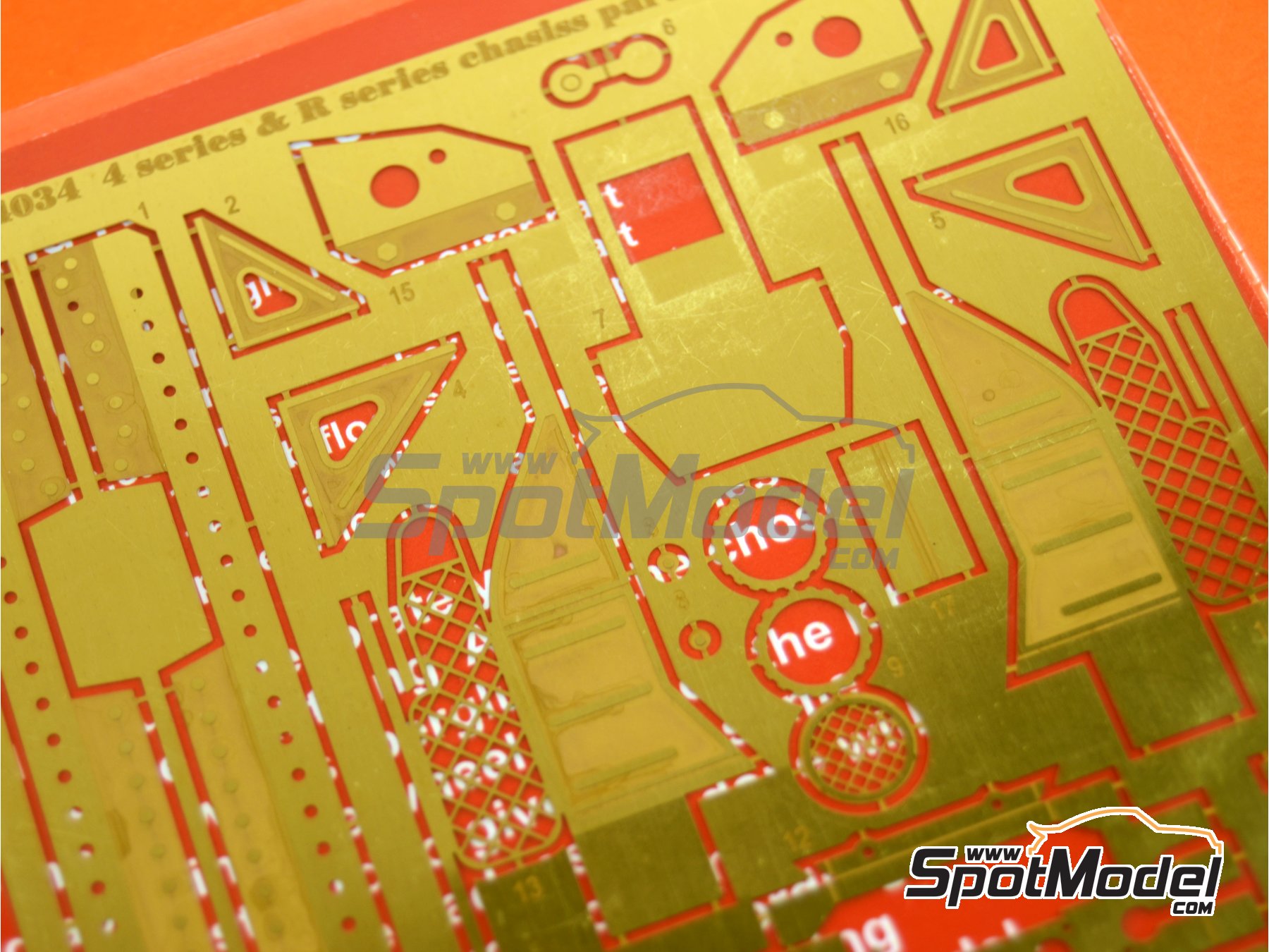 Image 3: Scania 4 series and R series | Detail up set in 1/24 scale manufactured by Czech Truck Model (ref.&nbsp;CTM24034)