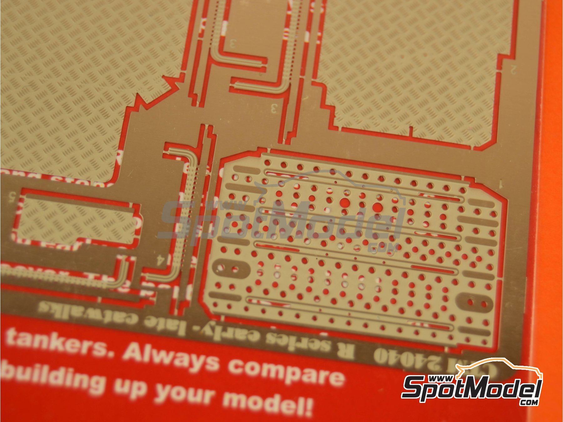 Image 3: Scania R series | Pasarelas en escala 1/24 fabricado por Czech Truck Model (ref. CTM24040)