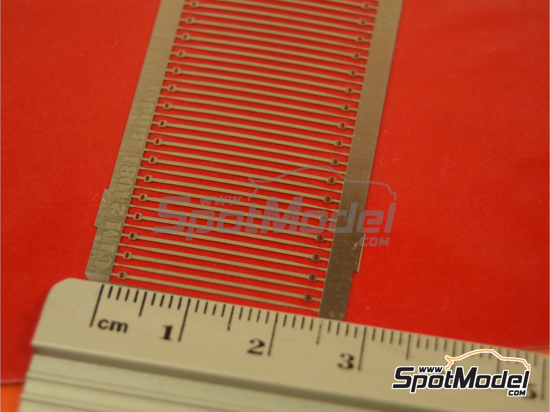 Image 4: Cable binders | Clamps in 1/24 scale manufactured by Czech Truck Model (ref.&nbsp;CTM24081)