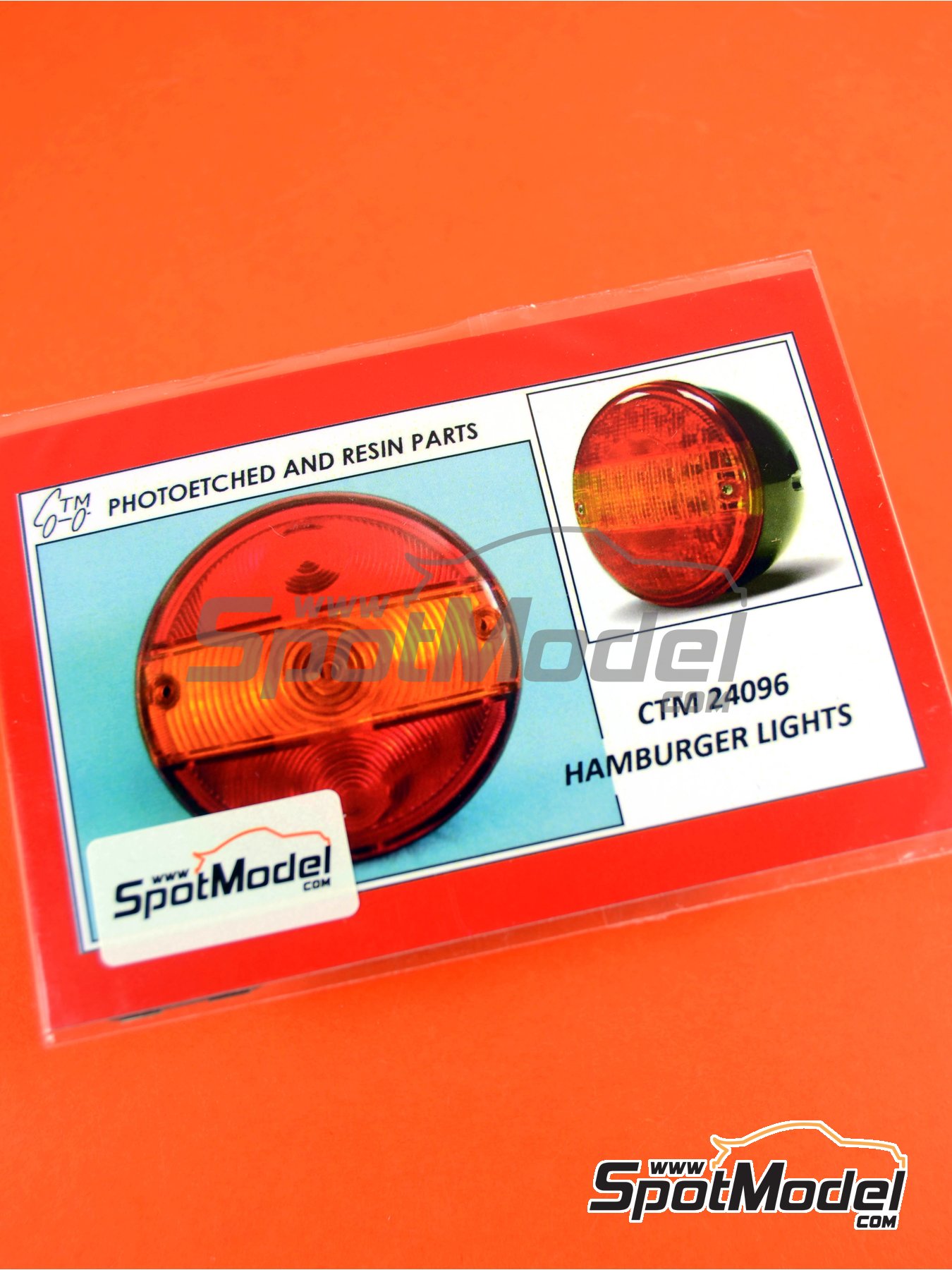 TAIL LIGHTS AND HAMBURGER LAMPS PHOTOETCHED   1/25
