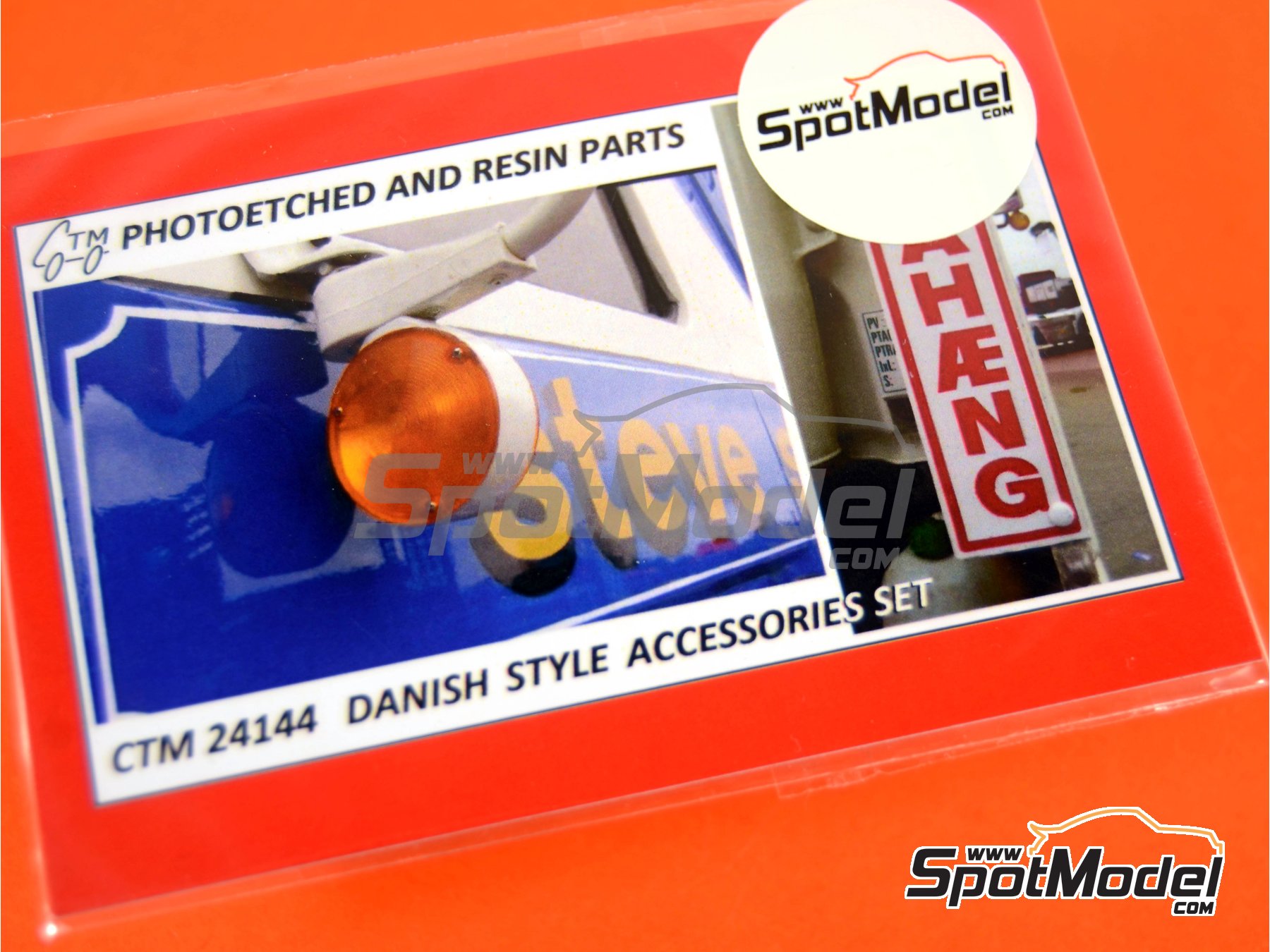 Image 5: Danish style truck accesories | Upgrade in 1/24 scale manufactured by Czech Truck Model (ref. CTM24144)