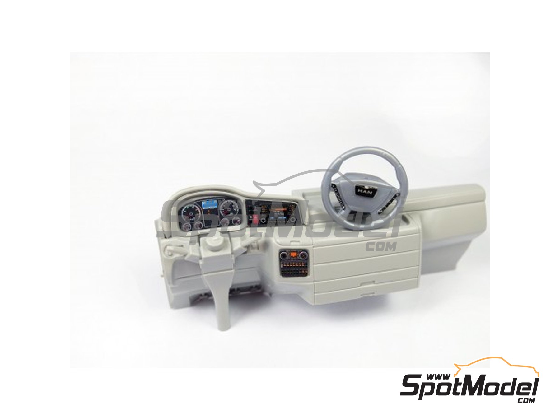 Image 3: Man TGX | Salpicadero en escala&nbsp;1/24 fabricado por Czech Truck Model (ref.&nbsp;CTM24185, tambien CTM 24185)