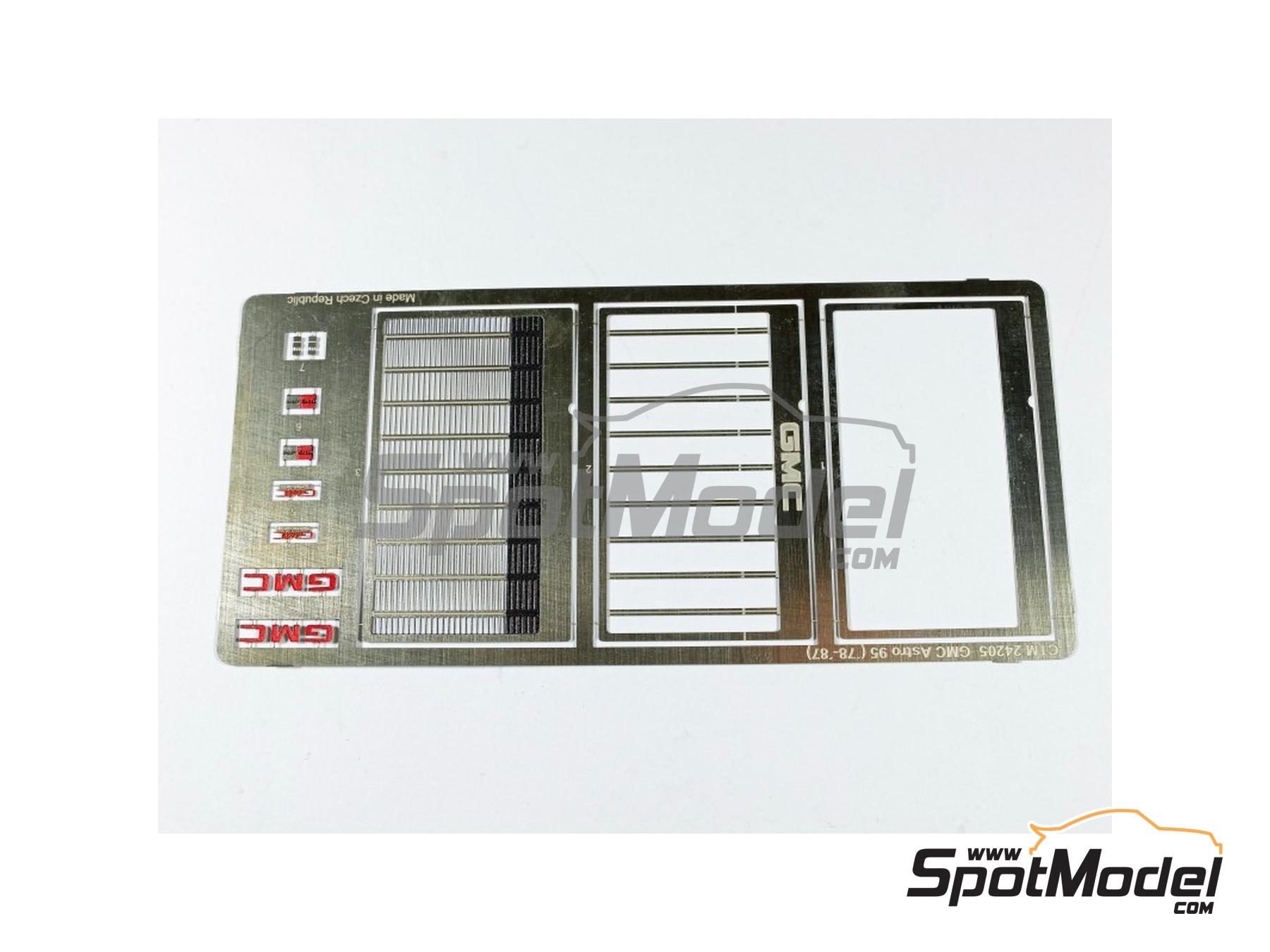 Image 2: GMC Astro 95 -  1978-1987 | Detail up set in 1/25 scale manufactured by Czech Truck Model (ref.&nbsp;CTM24205)