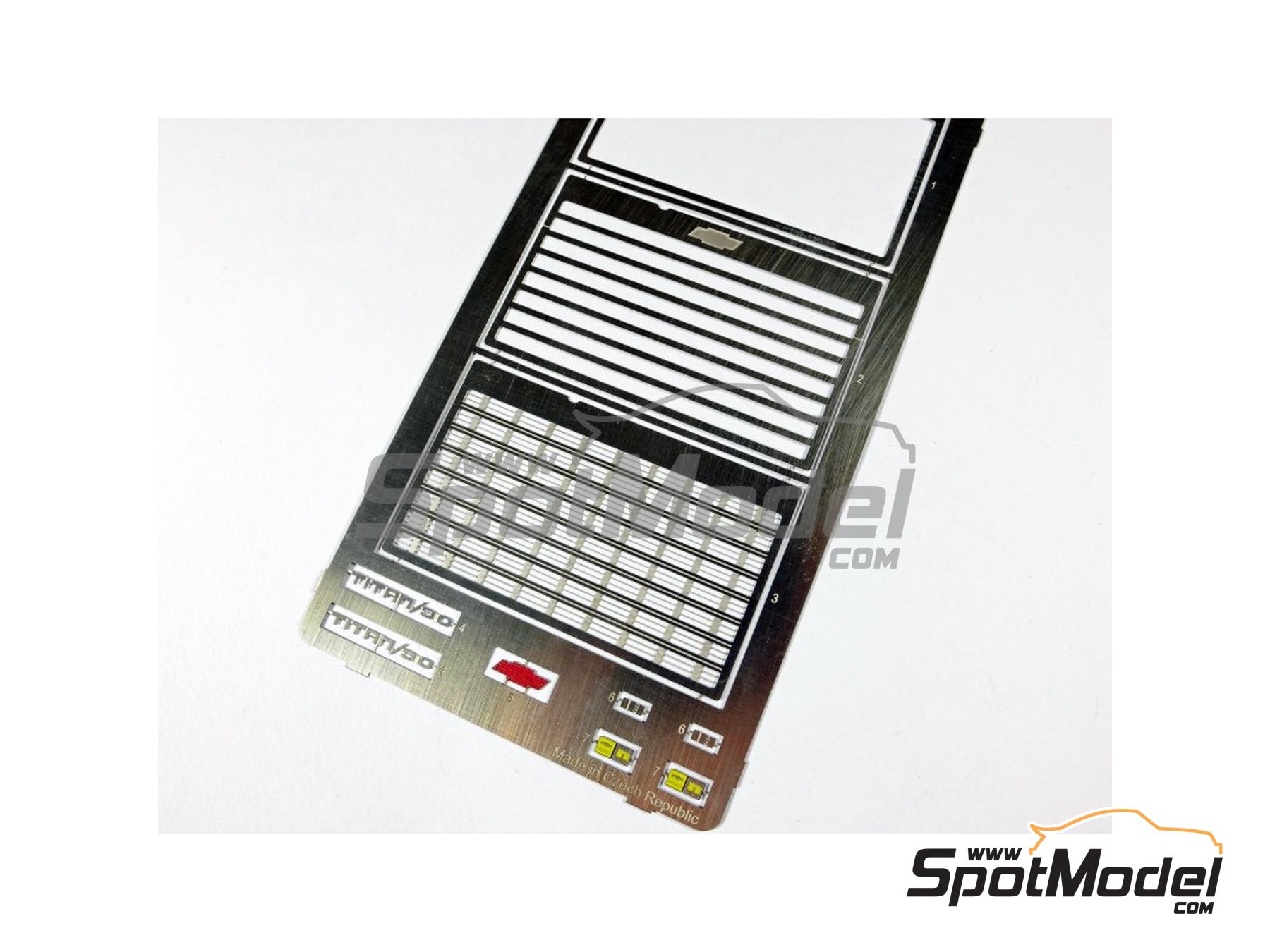 Image 3: Chevrolet Titan 90 -  1978-1987 | Detail up set in 1/25 scale manufactured by Czech Truck Model (ref.&nbsp;CTM24206)