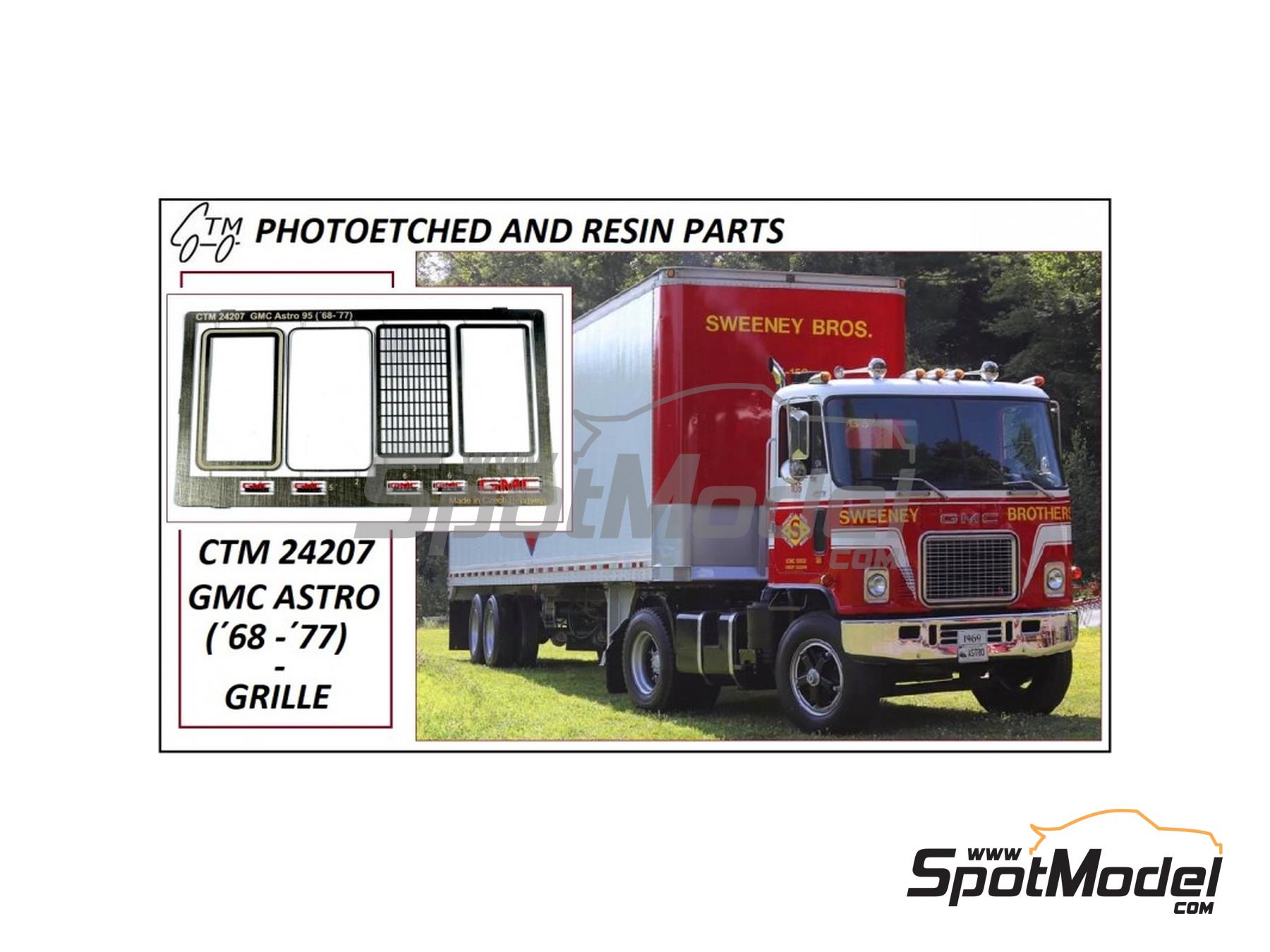 Image 1: GMC Astro 95 -  1968-1977 | Detail up set in 1/25 scale manufactured by Czech Truck Model (ref. CTM24207)