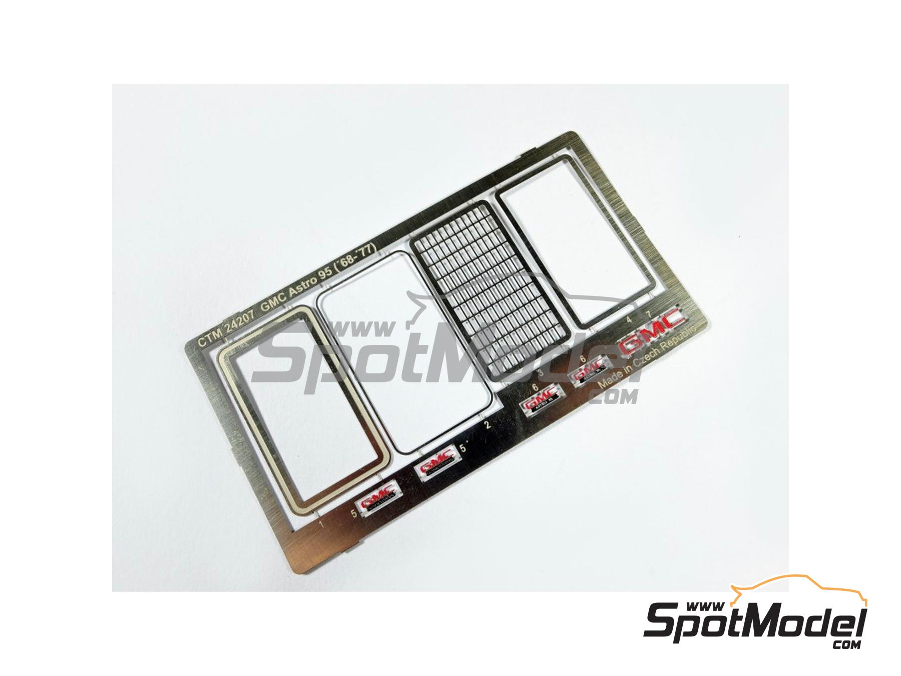 Image 2: GMC Astro 95 -  1968-1977 | Detail up set in 1/25 scale manufactured by Czech Truck Model (ref. CTM24207)