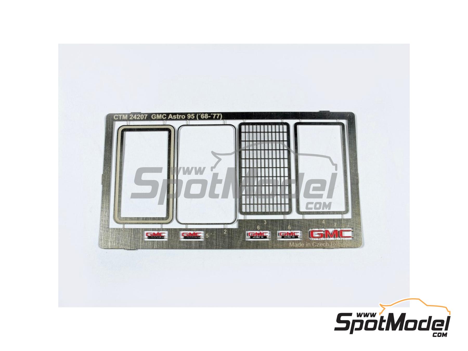 Image 3: GMC Astro 95 -  1968-1977 | Detail up set in 1/25 scale manufactured by Czech Truck Model (ref. CTM24207)