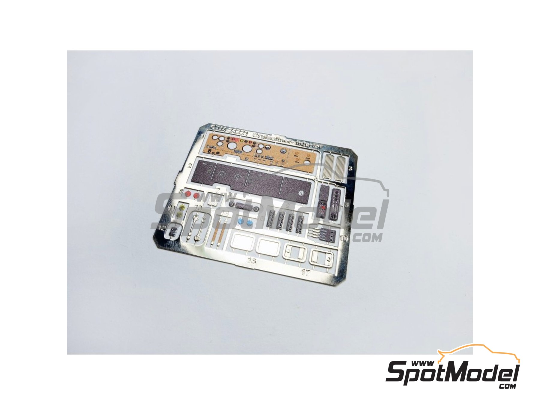 Image 3: Mack Cruiseliner | Salpicadero en escala&nbsp;1/25 fabricado por Czech Truck Model (ref.&nbsp;CTM24221)