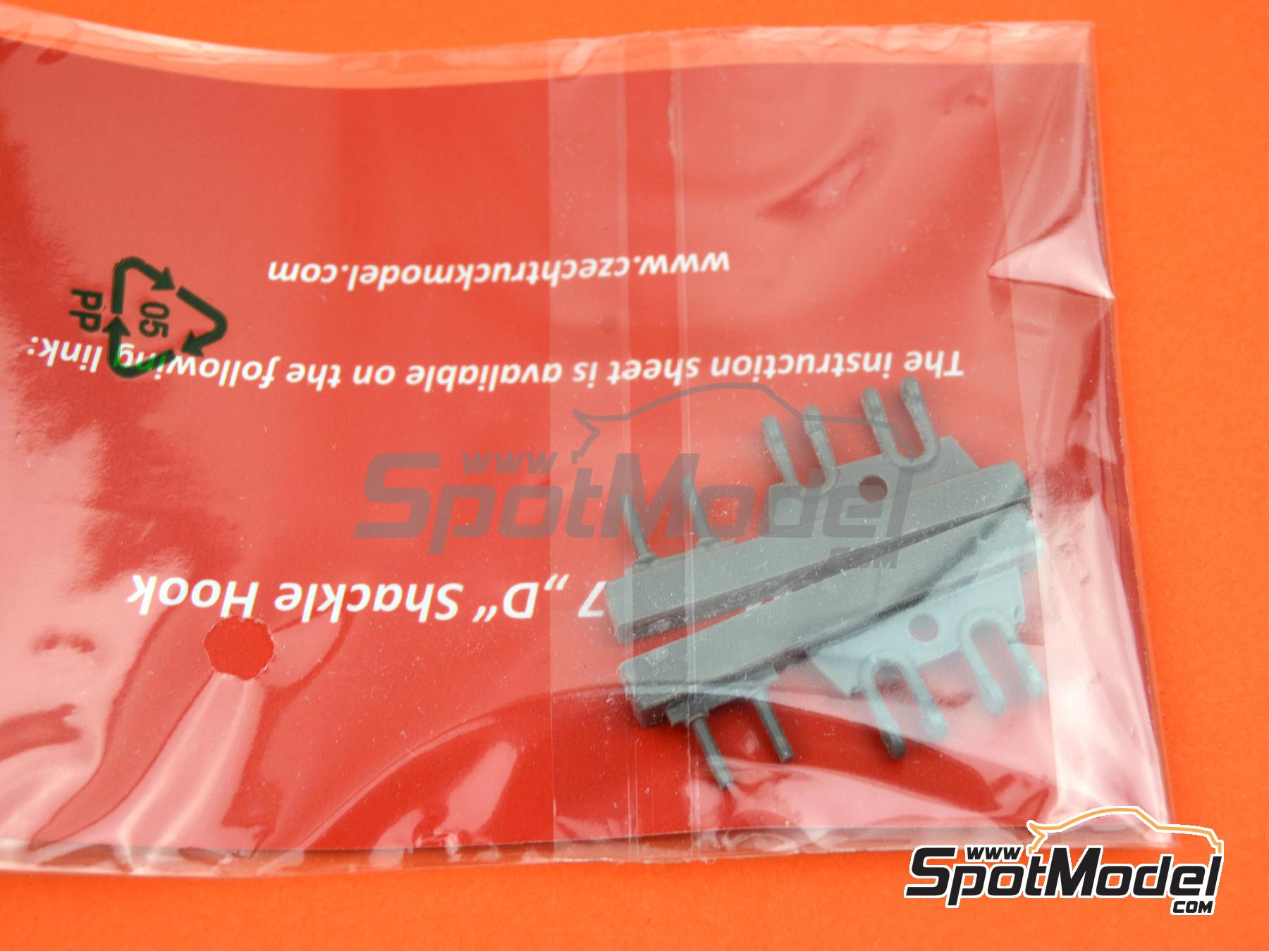 Image 5: Grillete - D Shackle hook | Detalle en escala&nbsp;1/24 fabricado por Czech Truck Model (ref.&nbsp;CTM24227)