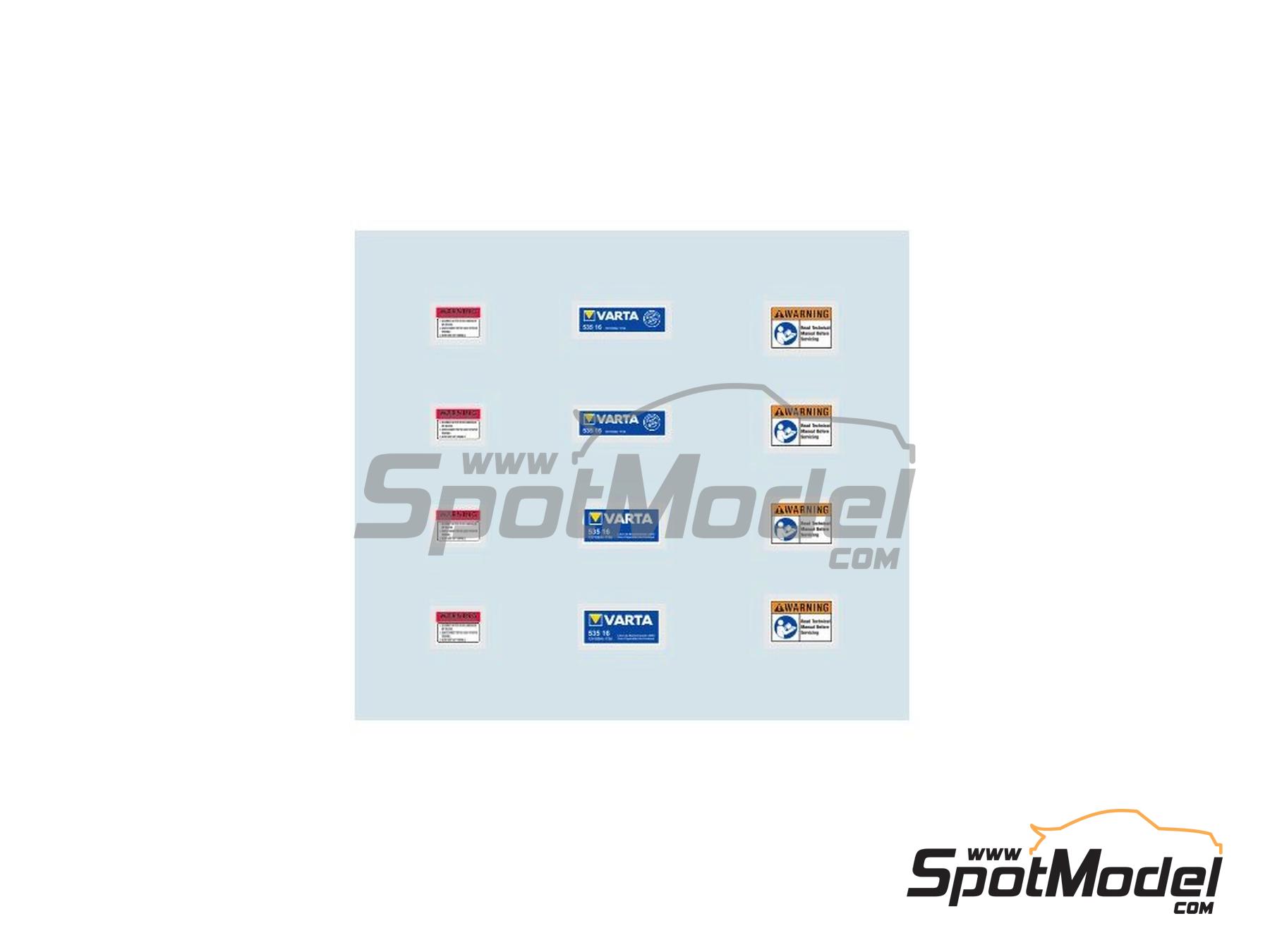 Image 3: Bateria de 24 voltios para camiones europeos | Detalle en escala 1/24 fabricado por Czech Truck Model (ref. CTM24237)