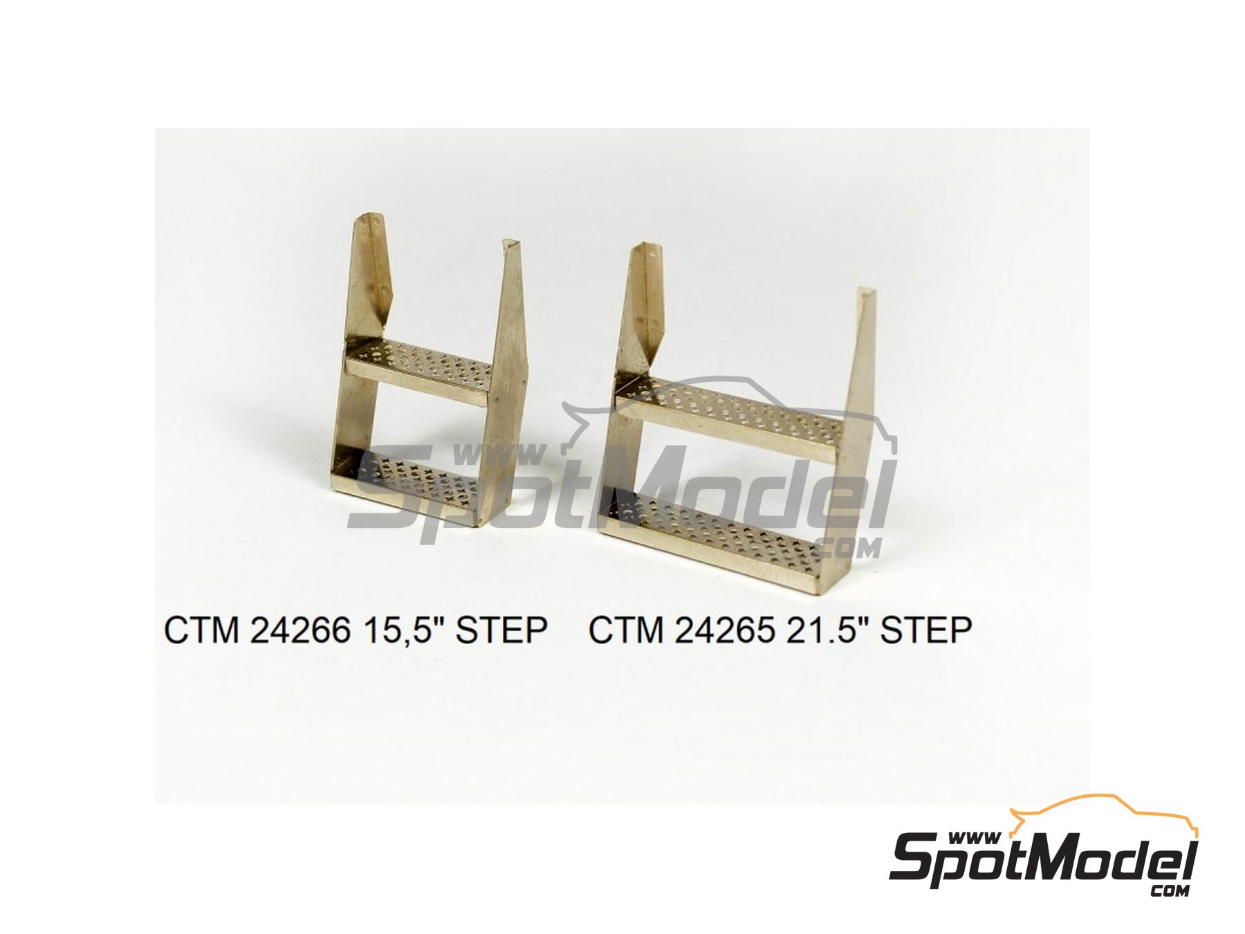 Image 2: 21,5 inches Frame Step | Detail in 1/24 scale manufactured by Czech Truck Model (ref.&nbsp;CTM24265, also 24265)