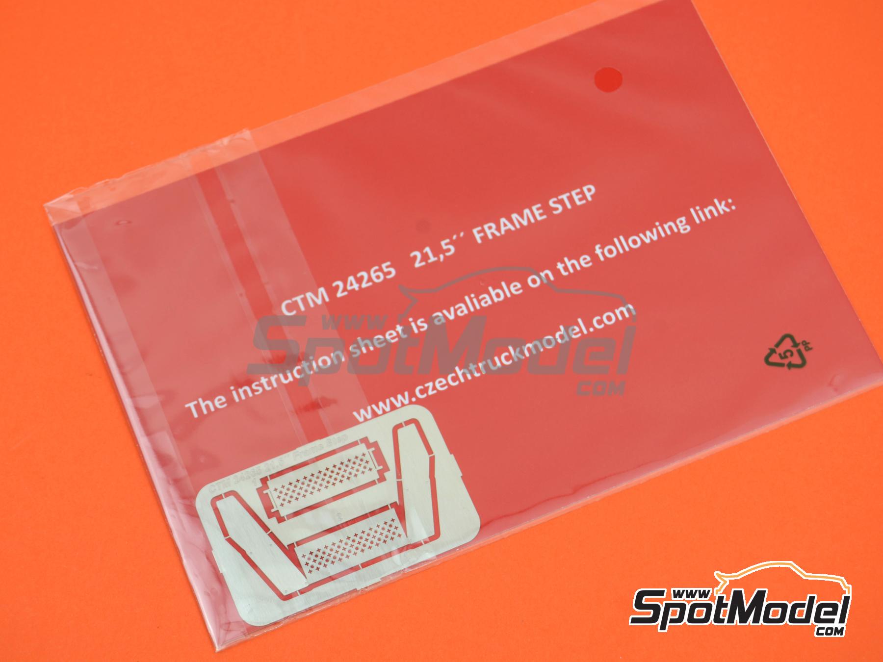 Image 5: 21,5 inches Frame Step | Detail in 1/24 scale manufactured by Czech Truck Model (ref.&nbsp;CTM24265, also 24265)