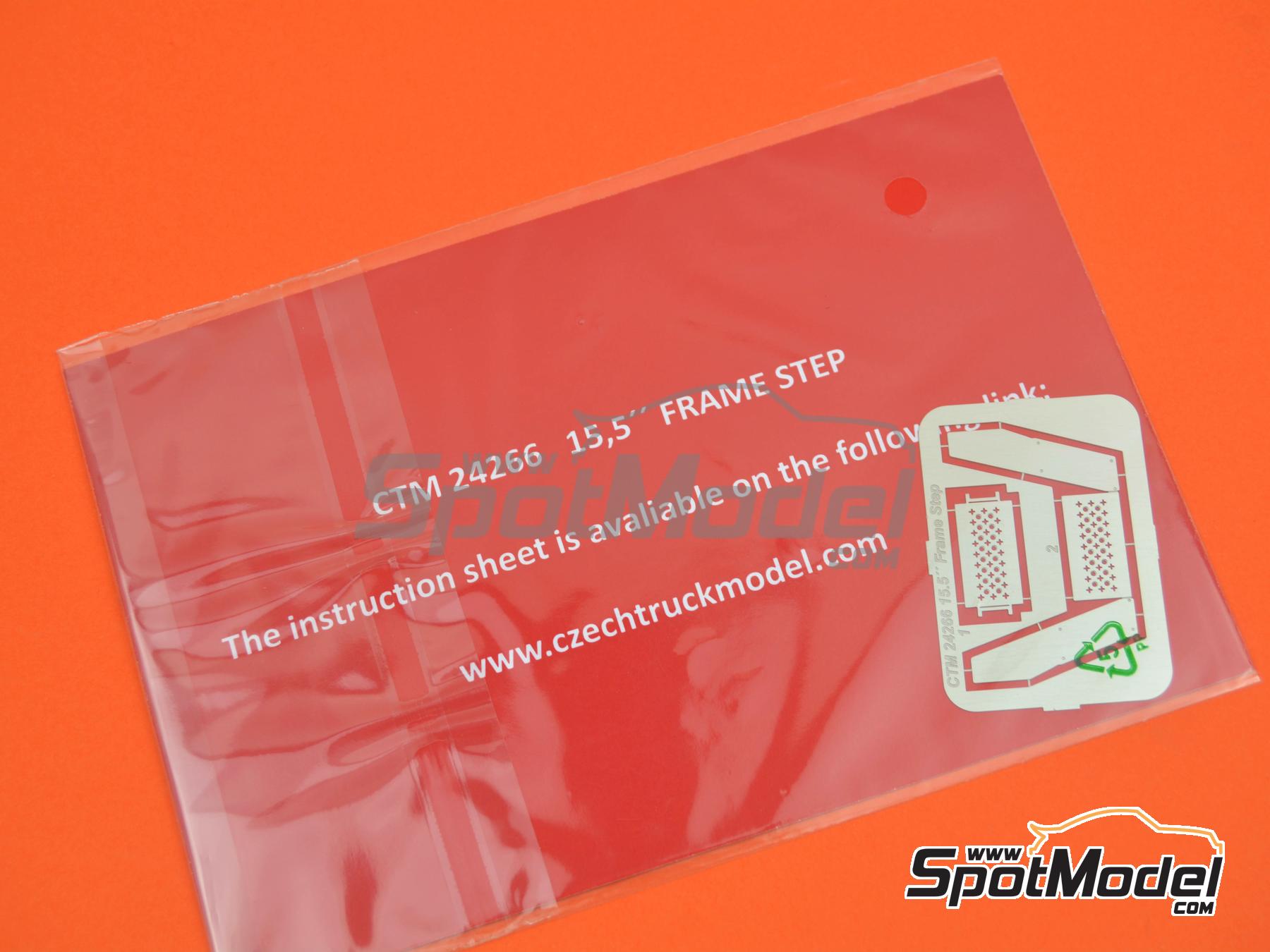 Image 5: Bastidor con escalones 15,5 pulgadas | Detalle en escala 1/24 fabricado por Czech Truck Model (ref. CTM24266, tambien 24266)