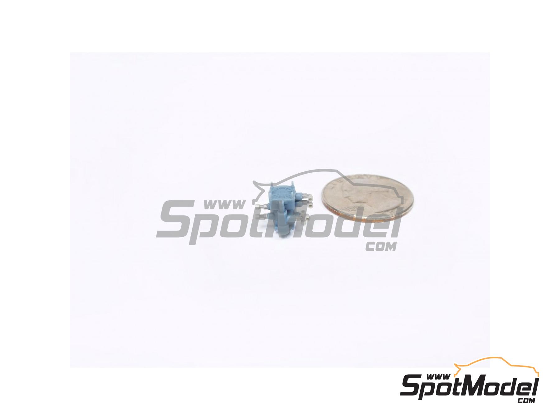 Image 9: Juego de v&aacute;lvulas de aire universales | Detalle en escala&nbsp;1/24 fabricado por Czech Truck Model (ref.&nbsp;CTM24271)