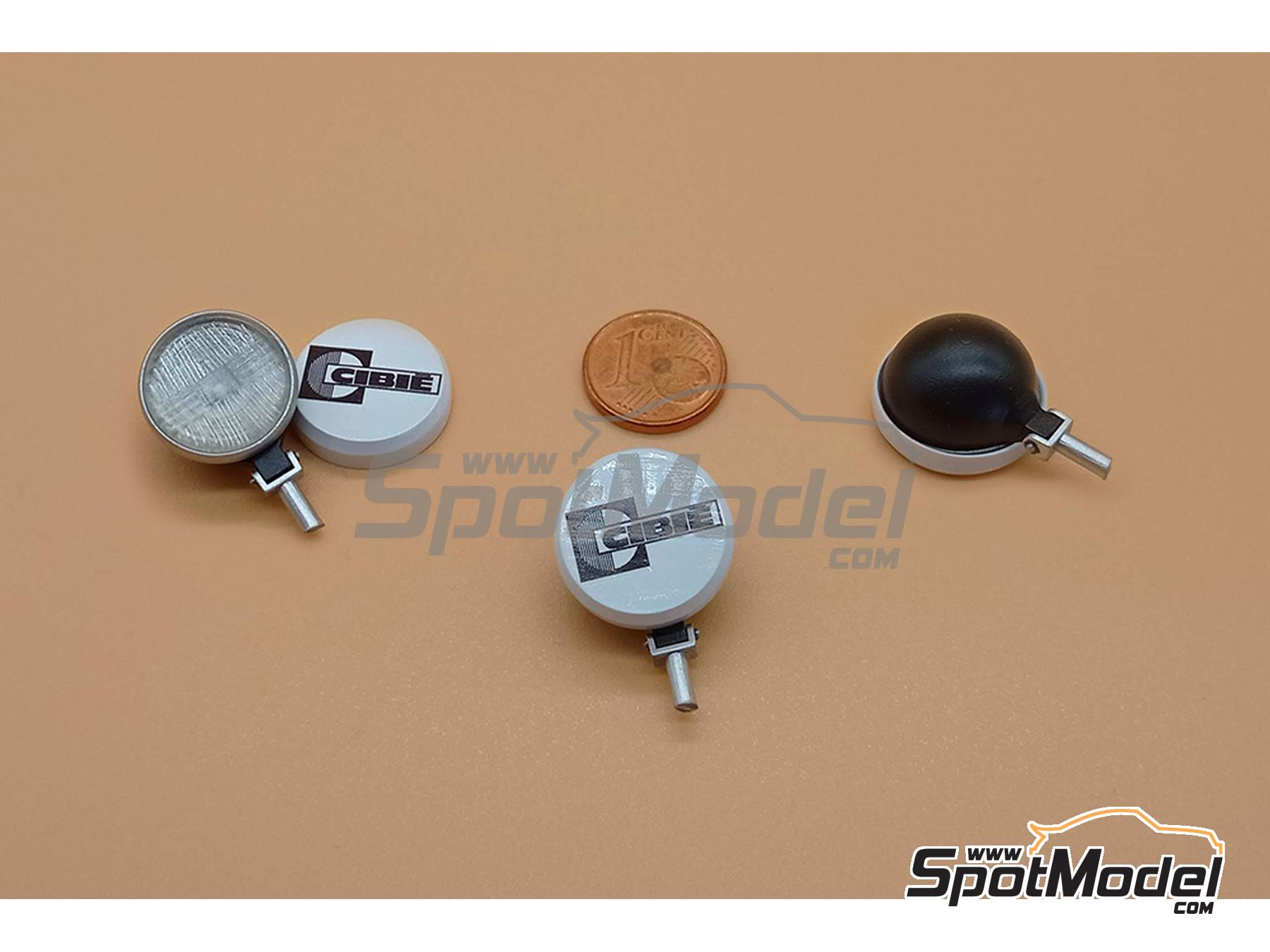 Image 3: Super Oscar Spot Lights 200mm | Lights in 1/12 scale manufactured by D.A.B. Models (ref.&nbsp;DAB12-005)