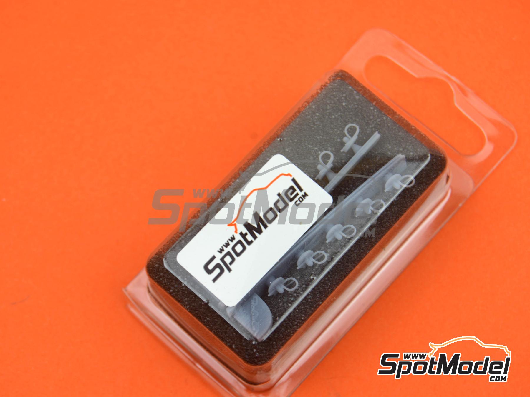 Image 4: Bonnet pins - Type B | Bonnet pins in 1/12 scale manufactured by D.A.B. Models (ref.&nbsp;DAB12-008)