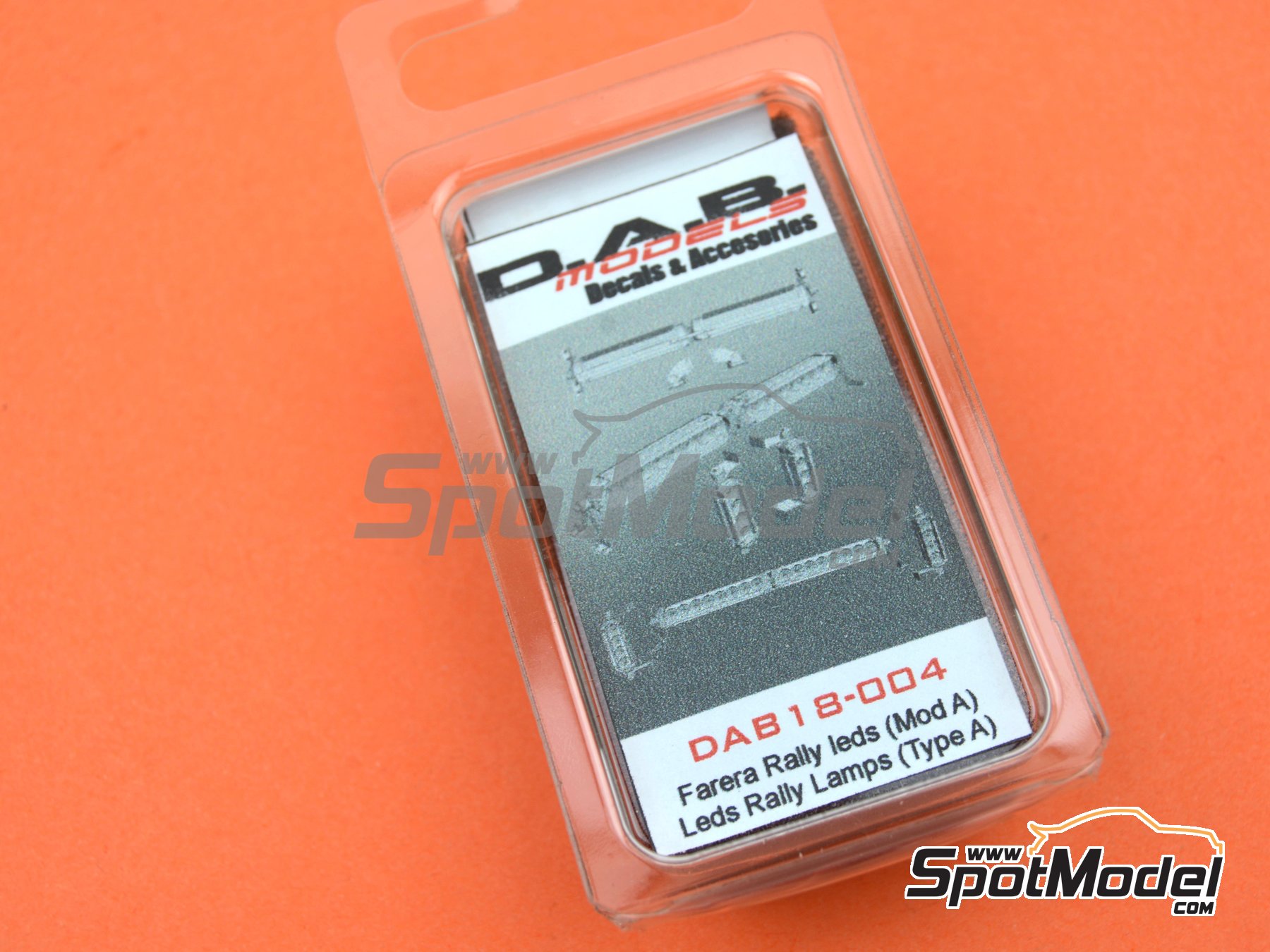 Image 5: Farera Rally leds - Modelo A | Rampa de luces en escala&nbsp;1/18 fabricado por D.A.B. Models (ref.&nbsp;DAB18-004)