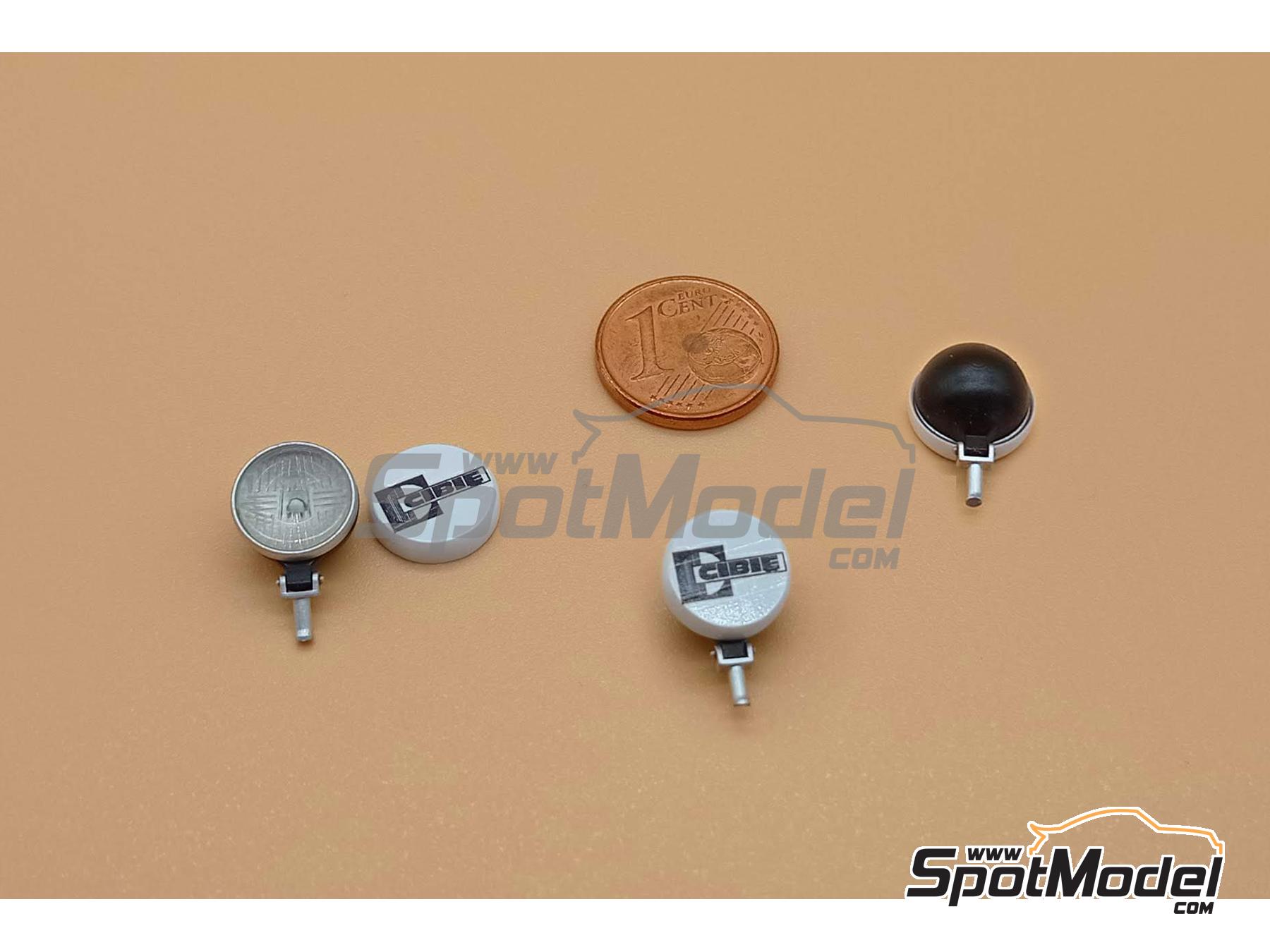 Image 2: Faro Oscar de 180mm | Luces en escala&nbsp;1/18 fabricado por D.A.B. Models (ref.&nbsp;DAB18-005)
