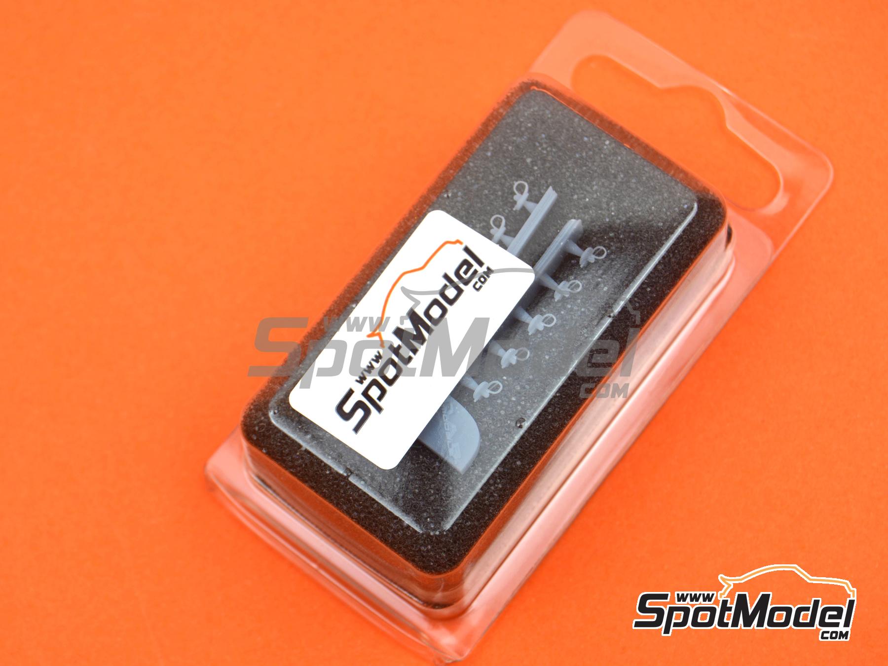 Image 4: Cierres de capot  con pasador - Tipo B | Cierres de capot en escala&nbsp;1/20 fabricado por D.A.B. Models (ref.&nbsp;DAB20-004)