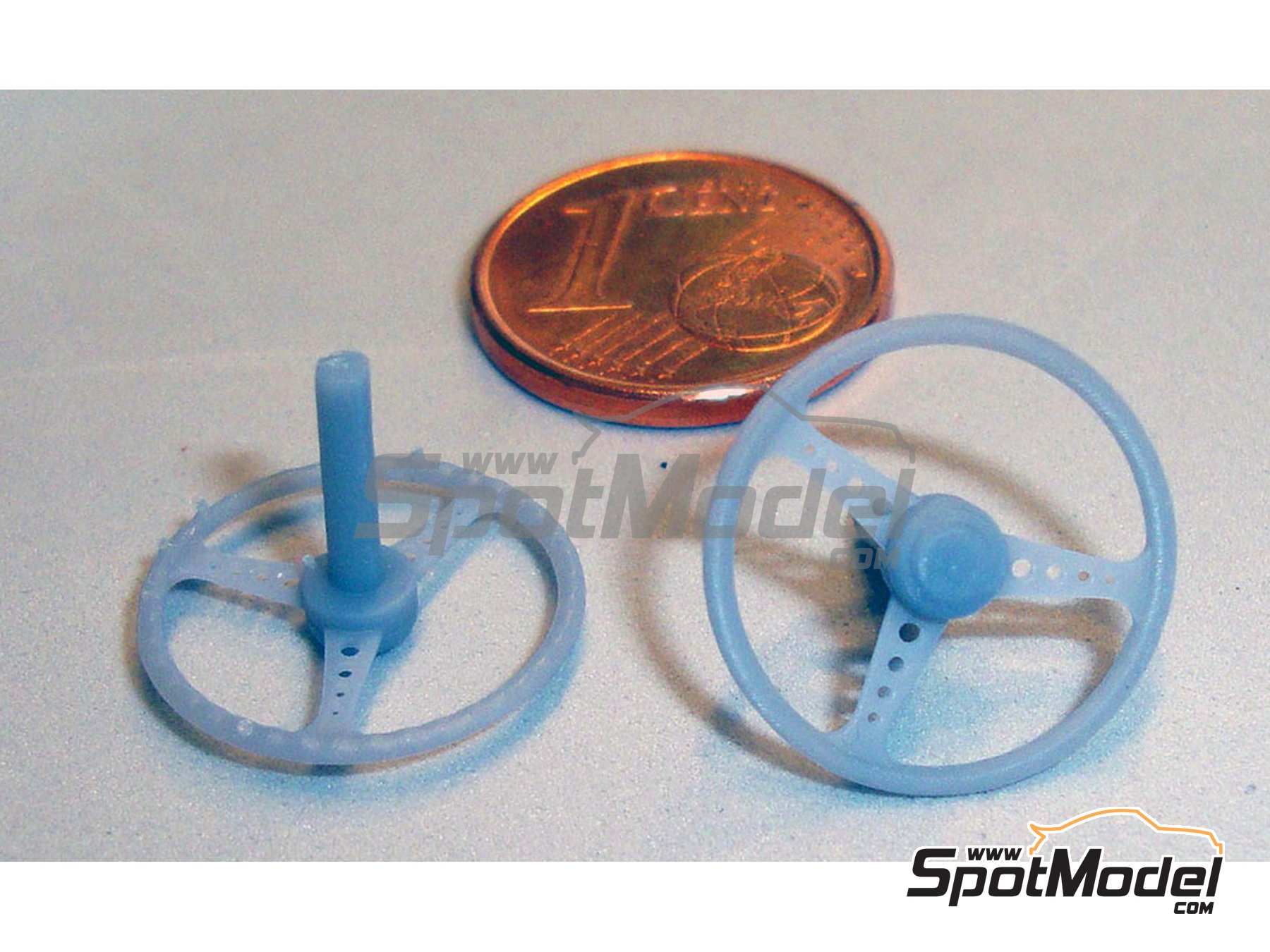 Image 3: Volante cl&aacute;sico de GT - Tipo C | Volante en escala&nbsp;1/24 fabricado por D.A.B. Models (ref.&nbsp;DAB24-009)