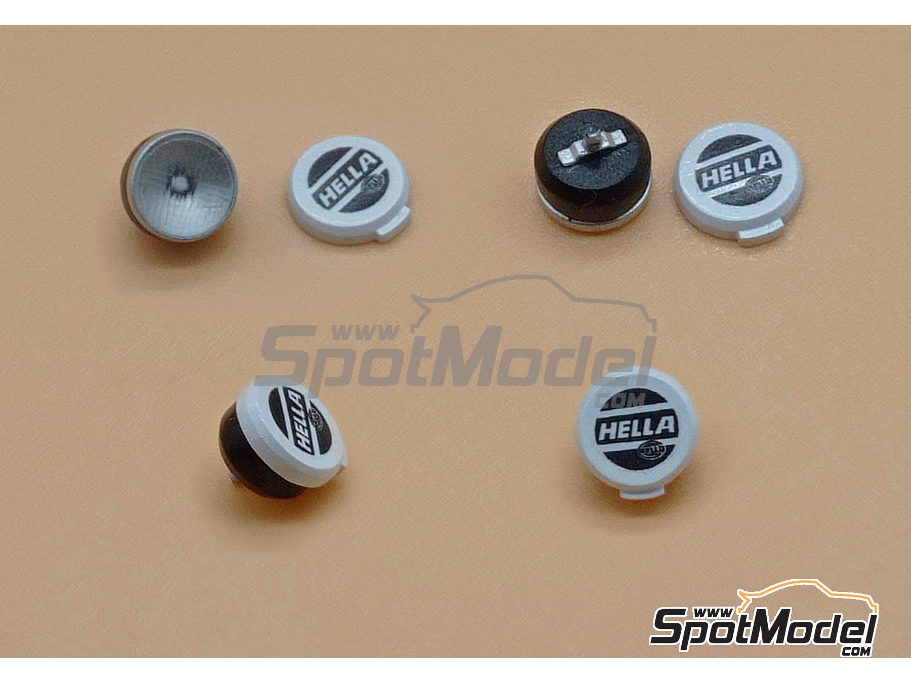 Image 1: Faro plano de 180mm | Luces en escala 1/24 fabricado por D.A.B. Models (ref. DAB24-020)