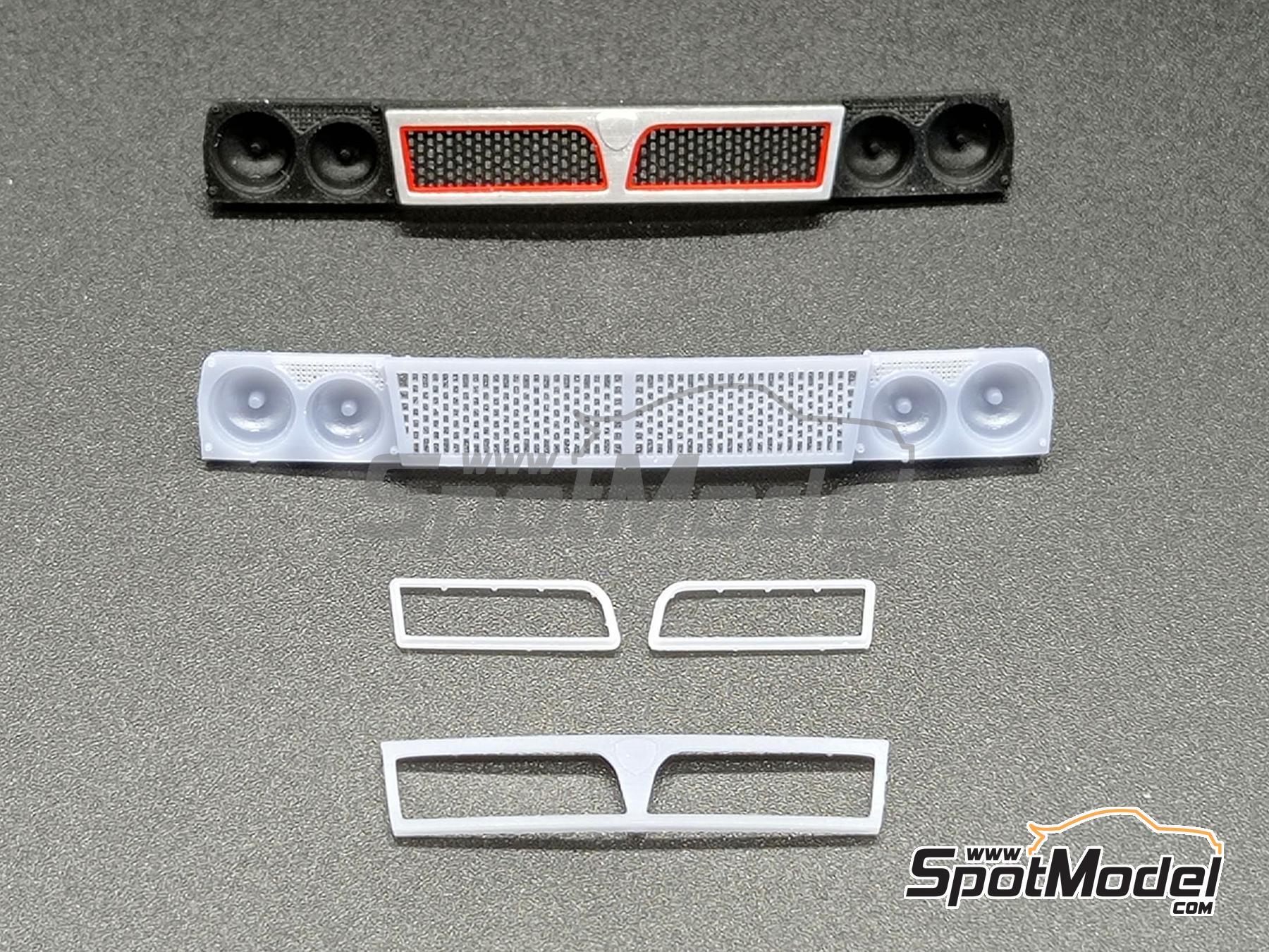 Image 2: Lancia Delta HF Integrale 16V | Detail up set in 1/24 scale manufactured by D.A.B. Models (ref.&nbsp;DAB24-031)