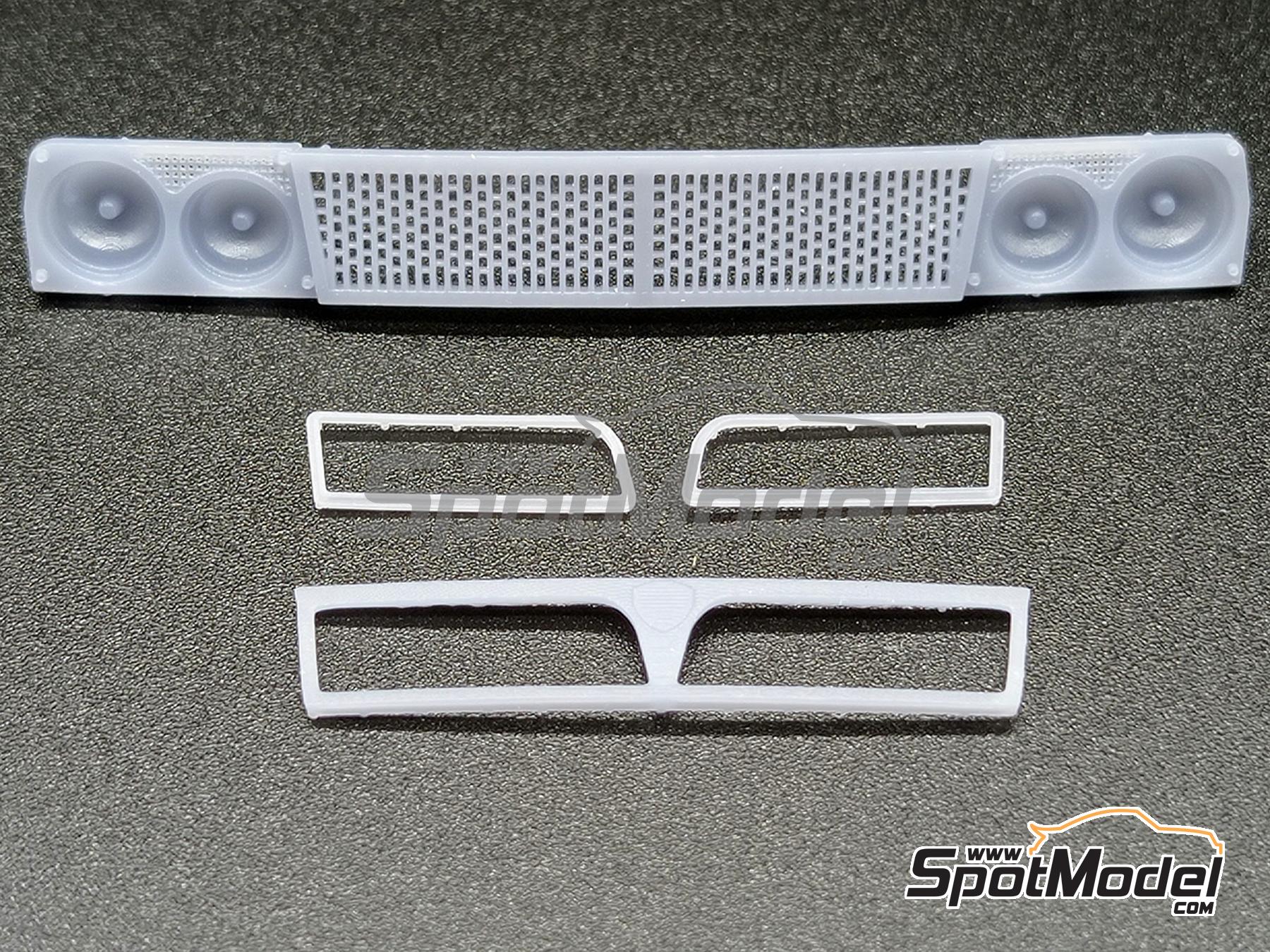 Image 3: Lancia Delta HF Integrale 16V | Detail up set in 1/24 scale manufactured by D.A.B. Models (ref.&nbsp;DAB24-031)