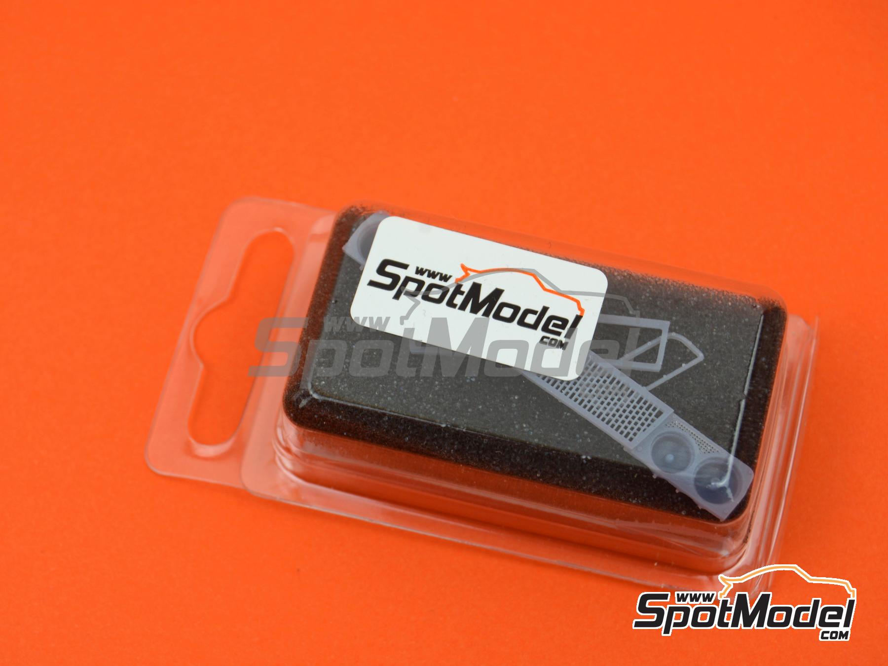 Image 5: Lancia Delta HF Integrale 16V | Detail up set in 1/24 scale manufactured by D.A.B. Models (ref.&nbsp;DAB24-031)