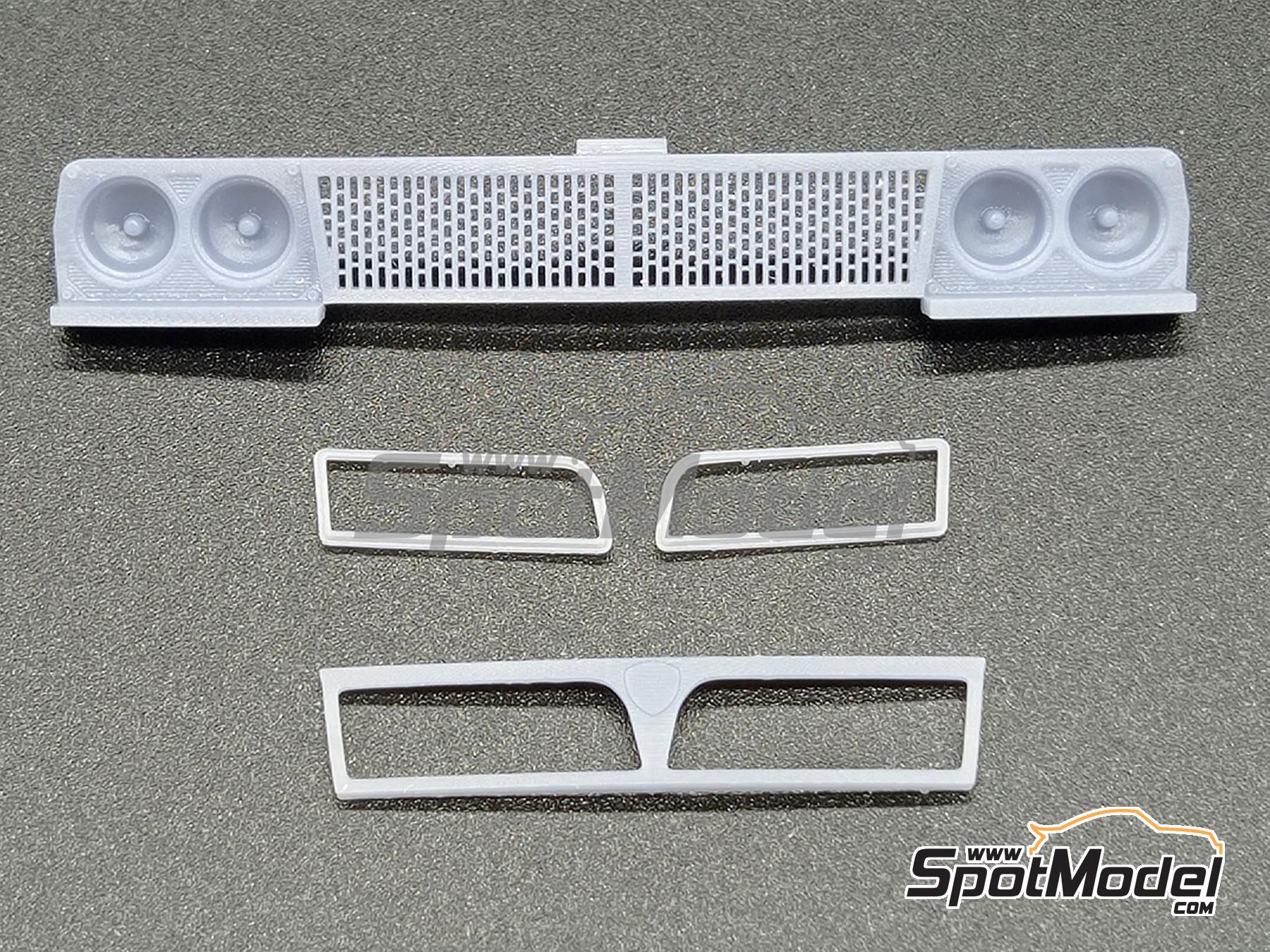 Image 3: Lancia Super Delta | Detail up set in 1/24 scale manufactured by D.A.B. Models (ref.&nbsp;DAB24-032)