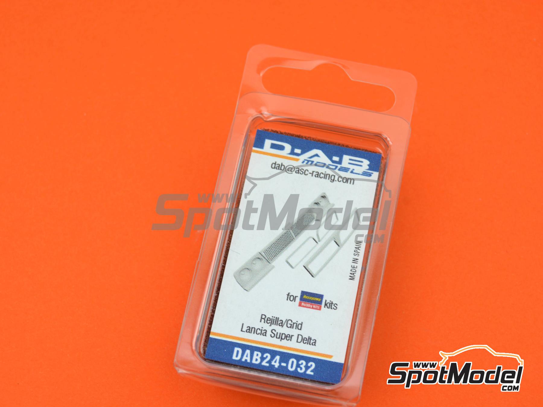 Image 5: Lancia Super Delta | Detail up set in 1/24 scale manufactured by D.A.B. Models (ref.&nbsp;DAB24-032)