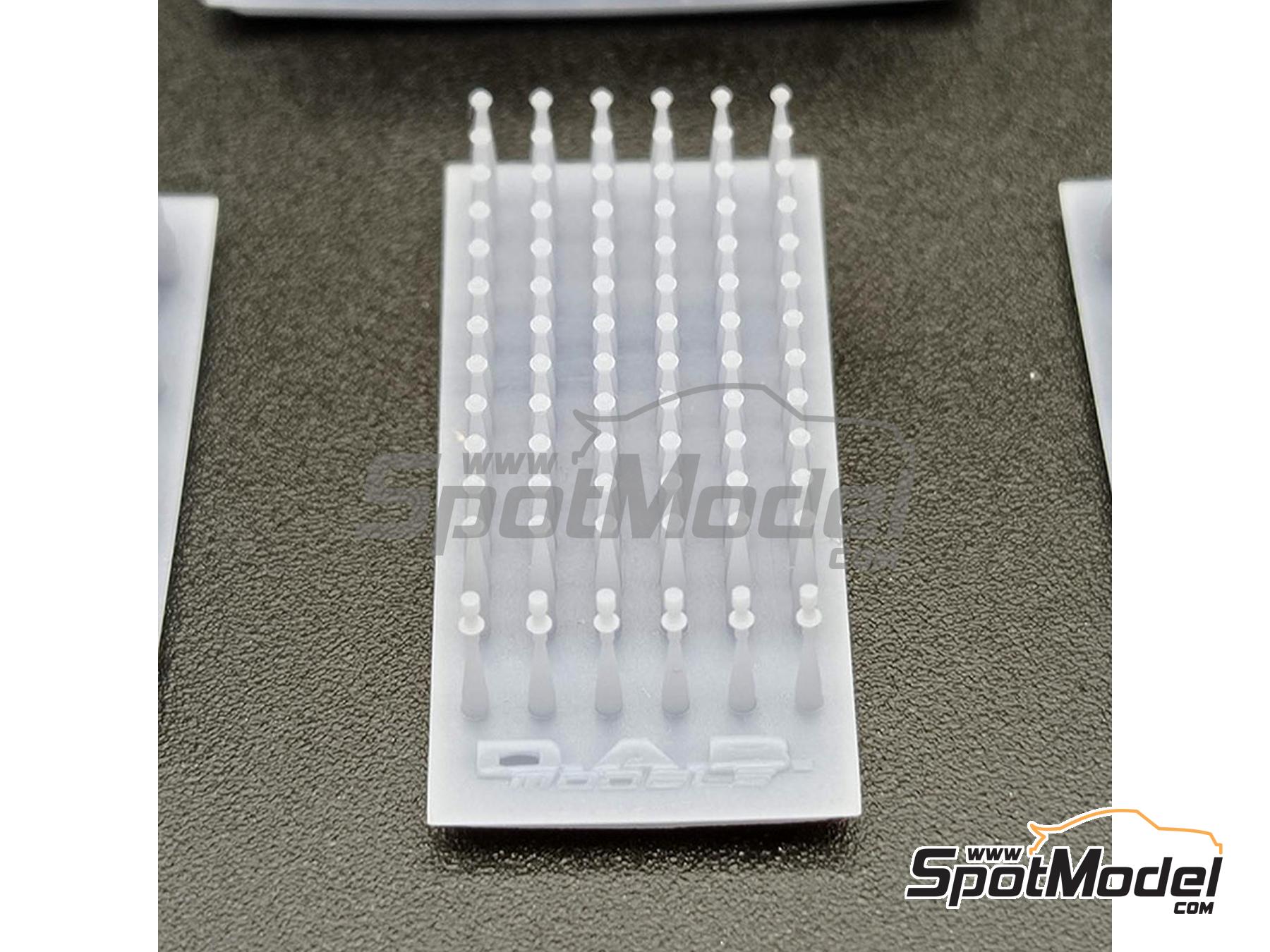 Image 3: Gotti M160 monotuerca | Set de llantas y neum&aacute;ticos en escala&nbsp;1/24 fabricado por D.A.B. Models (ref.&nbsp;DAB24-034)