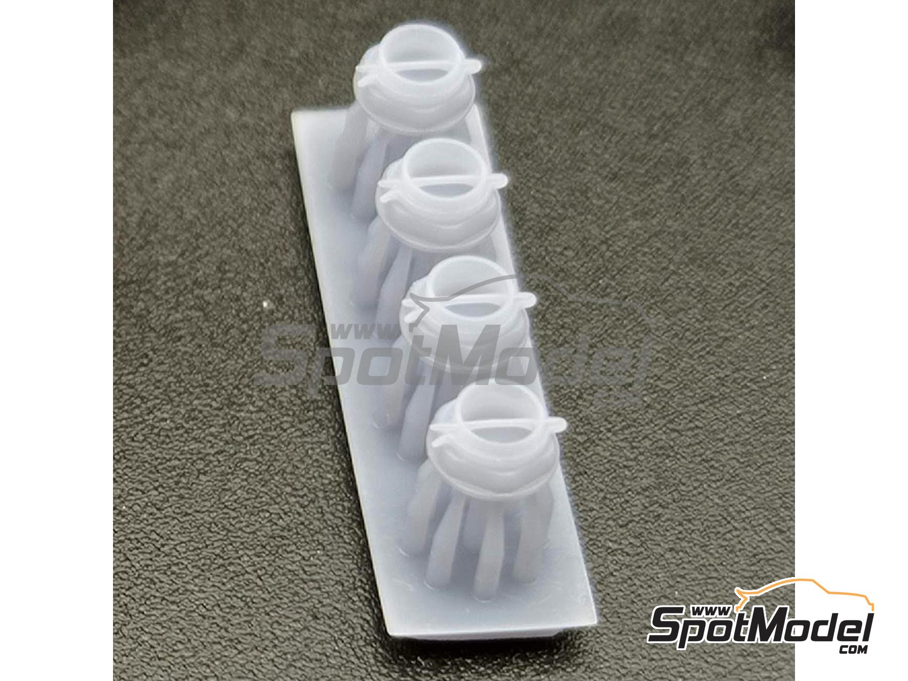 Image 4: Gotti M160 monotuerca | Set de llantas y neum&aacute;ticos en escala&nbsp;1/24 fabricado por D.A.B. Models (ref.&nbsp;DAB24-034)